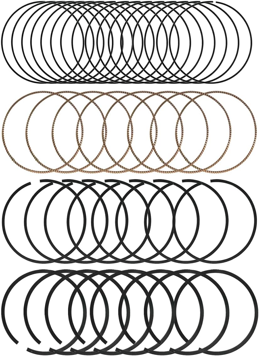 68046210AB Engine Piston Rings, Standard Size Piston Rings Set for 09-16 Chrysler Aspen Dodge 1500 2500 Jeep Ram 5.7L HEMI