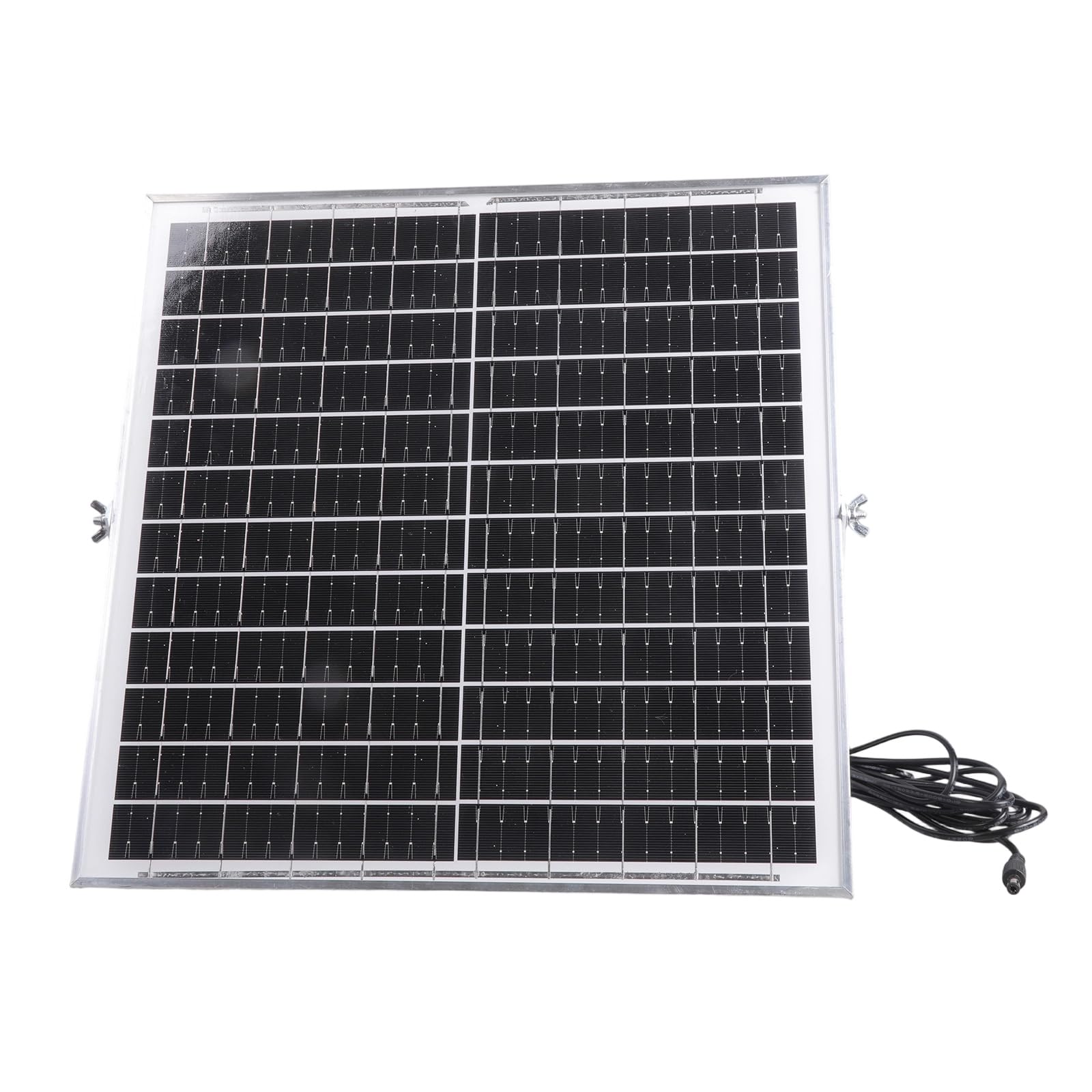 Monokrystaliczne panele słoneczne 12 V, 20 W, do kamer bezpieczeństwa i przenośnych wentylatorów, przenośnych paneli solarnych