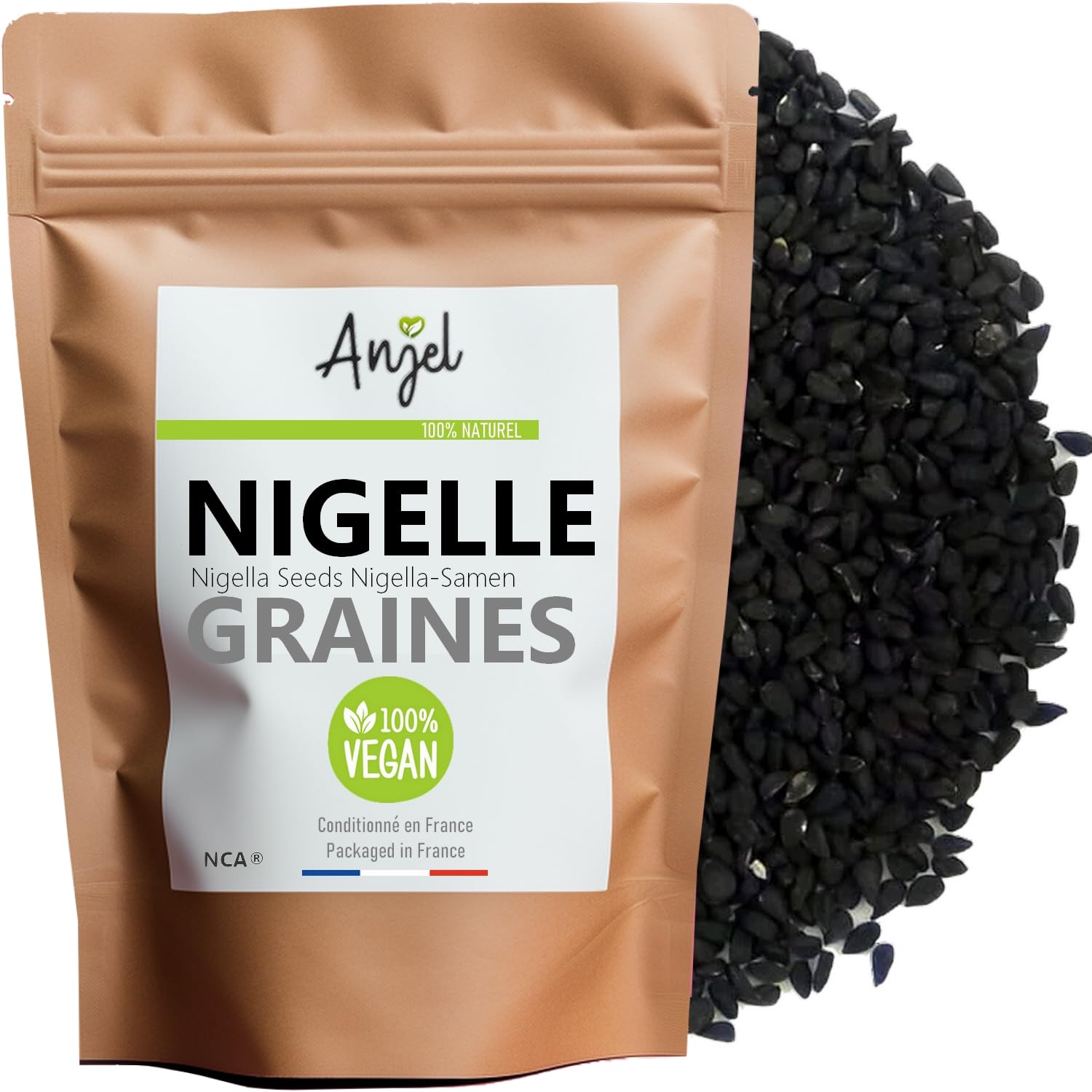 Poudre De Graines De Nigelle BIO 100% Naturelle - 40g - Origine Maroc - Neuf Sous Emballage