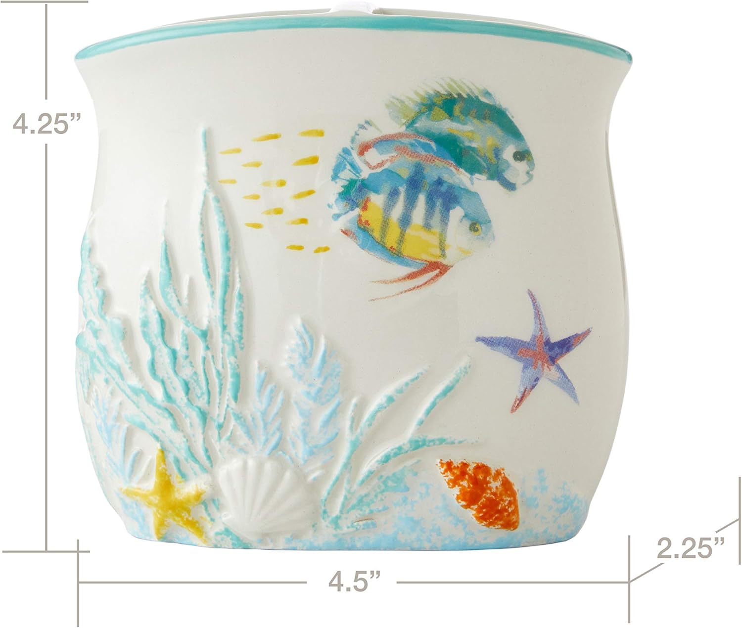 Ocean Watercolor Toothbrush Holder