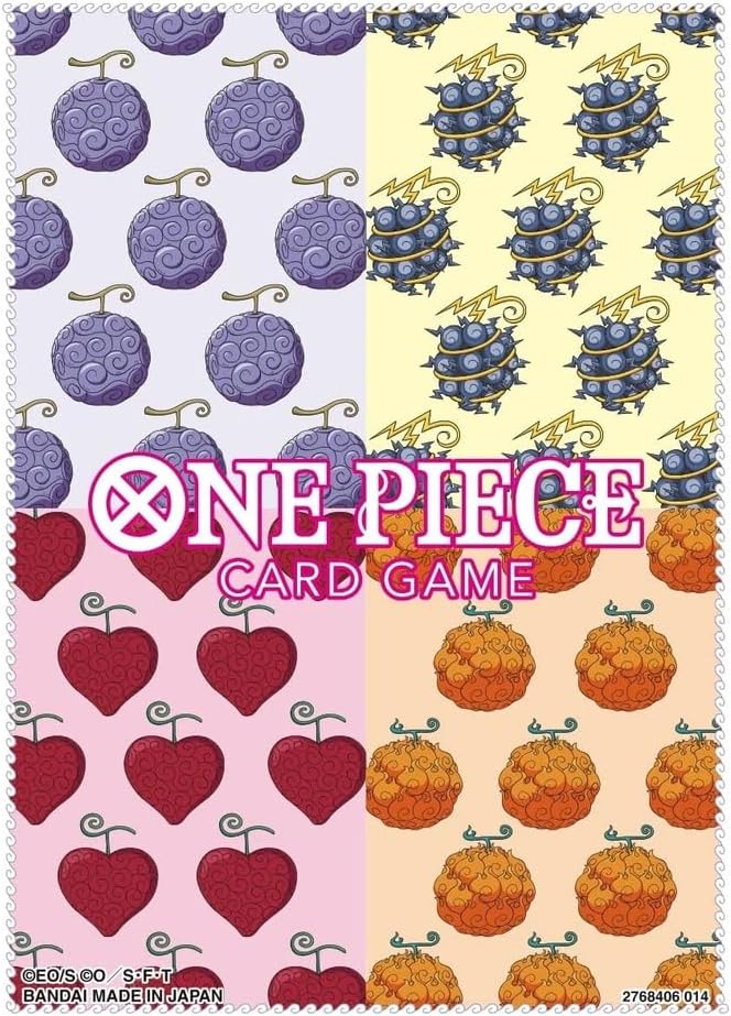 Devil Fruits Card Sleeves - One Piece 70Ct (Set 10) by Bandai