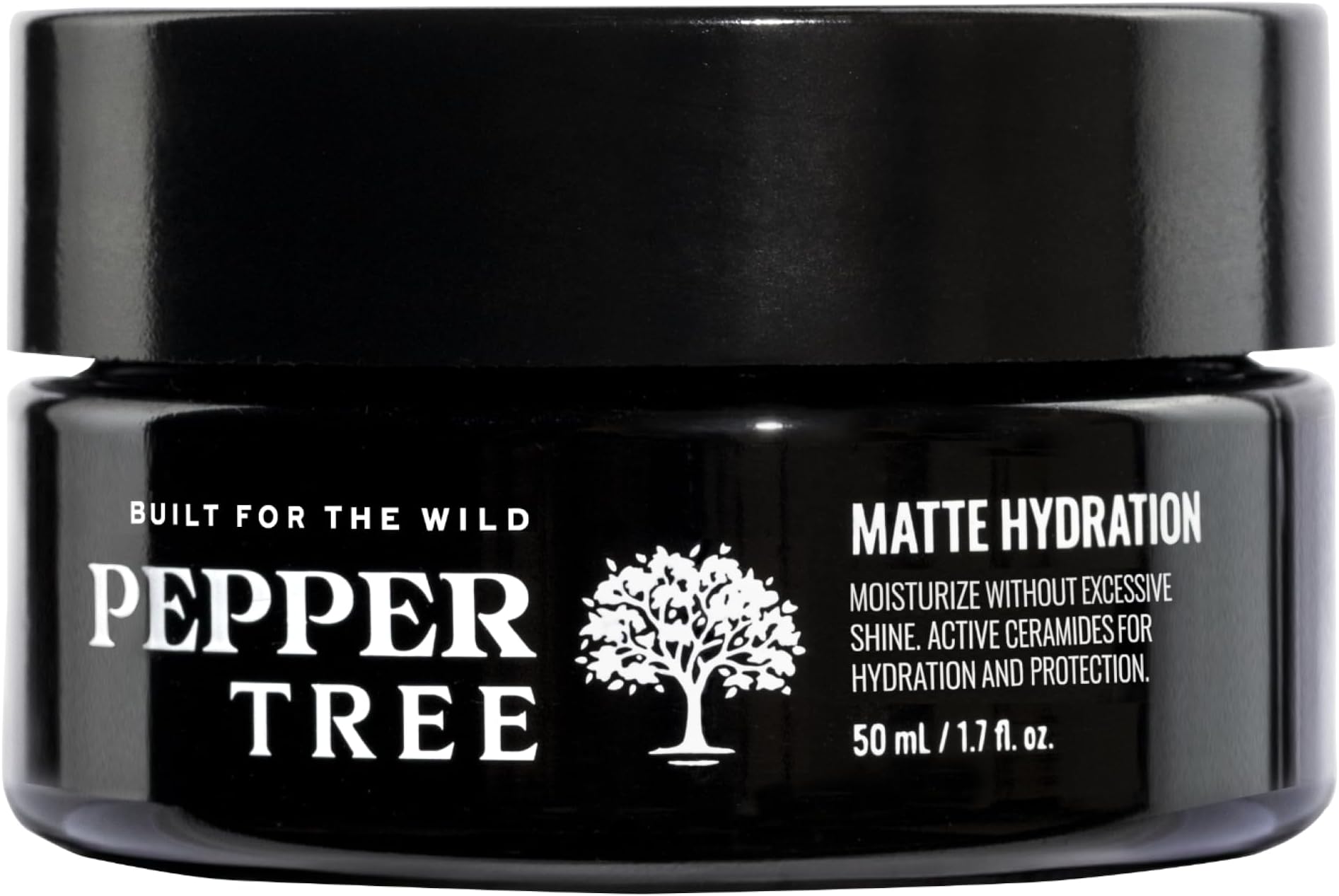 Peppertree Men's Matte Hydration Face Moisturizer - Hydrating Face Cream for Sensitive, Normal & Dry Skin - Facial Moisturizer with Hyaluronic Acid, Aloe, Jojoba for Nourishing & Gentle Skin Care