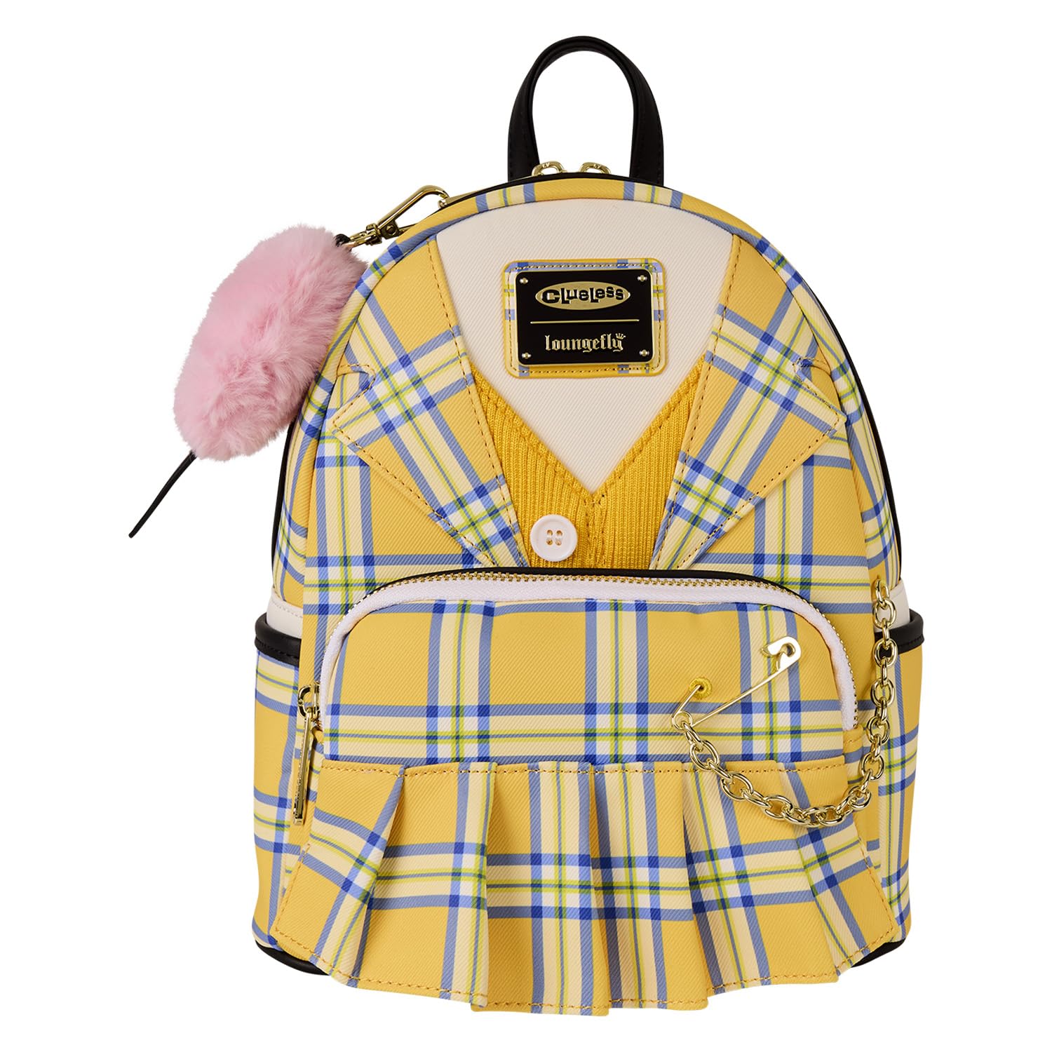 1962 Paramount Clueless Cher Cosplay Mini Backpack Cher Clueless Loungefly Cosplay Mini Backpack | Get Ready Comics main image 4
