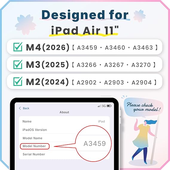 BELLEMOND KentGlassPaperfeel Screen Protector for iPad Air 11 M4/M3/M2