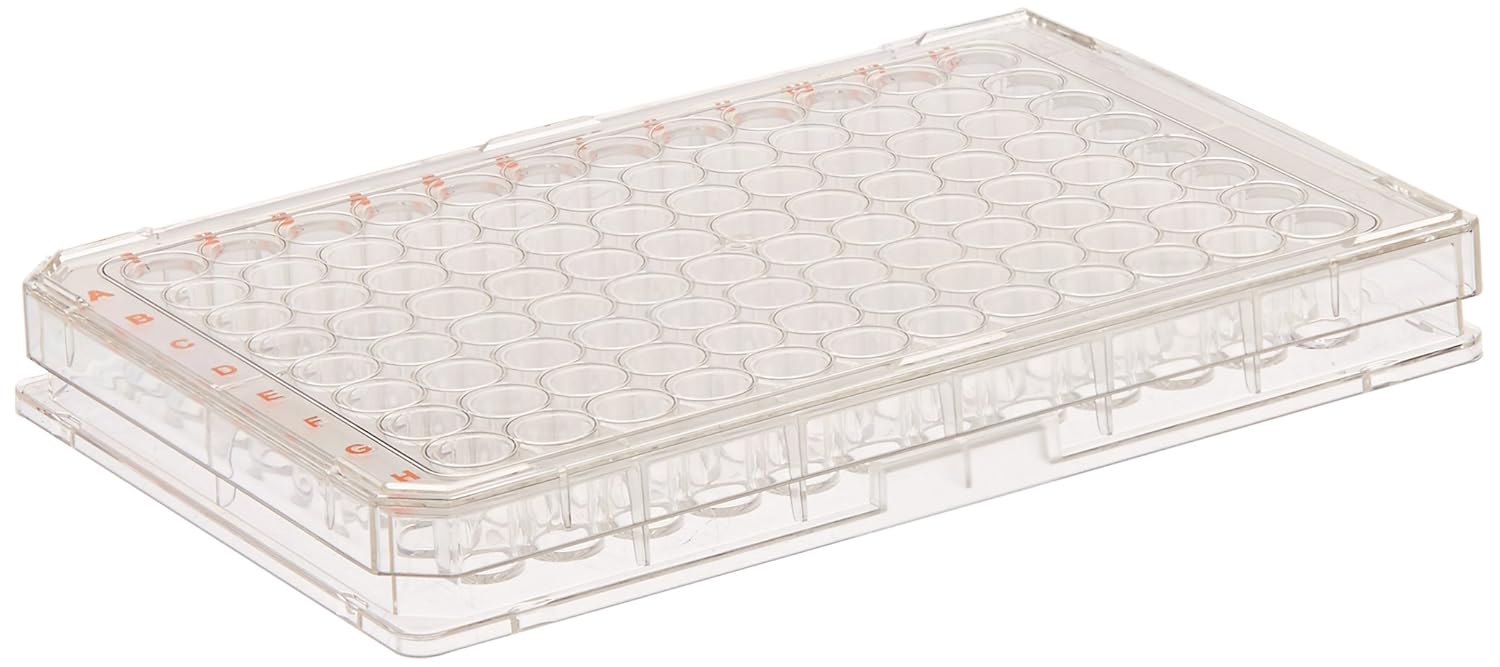 BrandTech 781961 ポリスチレン (PS) 透明 セルグレード 滅菌 V-Bottom 96-well 標準マイクロプ