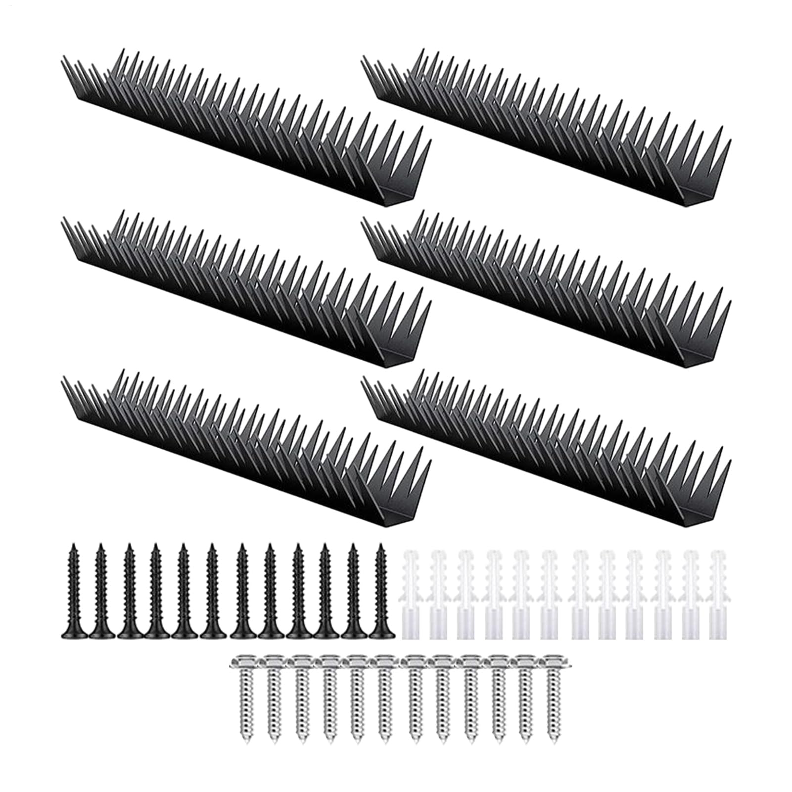 Kletterschutzspikes Vogelabwehr Anti-Tauben -Spike-Streifen Tiervertreiber
