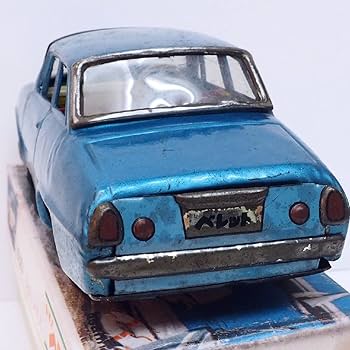 旭玩具【イスズ ベレット青】ブリキtin toy carミニチュア【箱はコピー】 Amazon.co.jp: 旭玩具イスズ ベレット ISUZU Bellett 青ブルー
