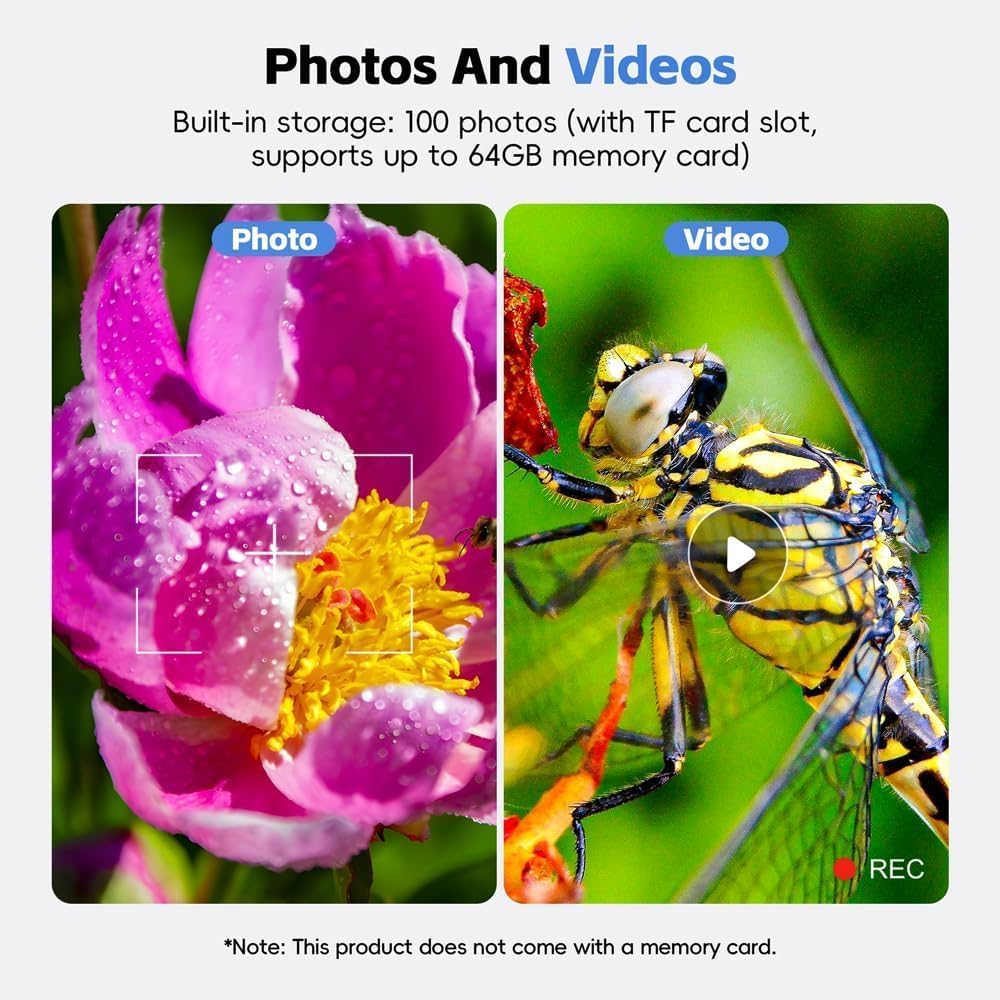 4.3" Digital Microscope for Adults, SKYEAR Coin Microscope 1000X Magnification with 8 Ajustable LED Fill Lights, USB Microscope for Windows/MacOS, Coin Collection Supplies-Black