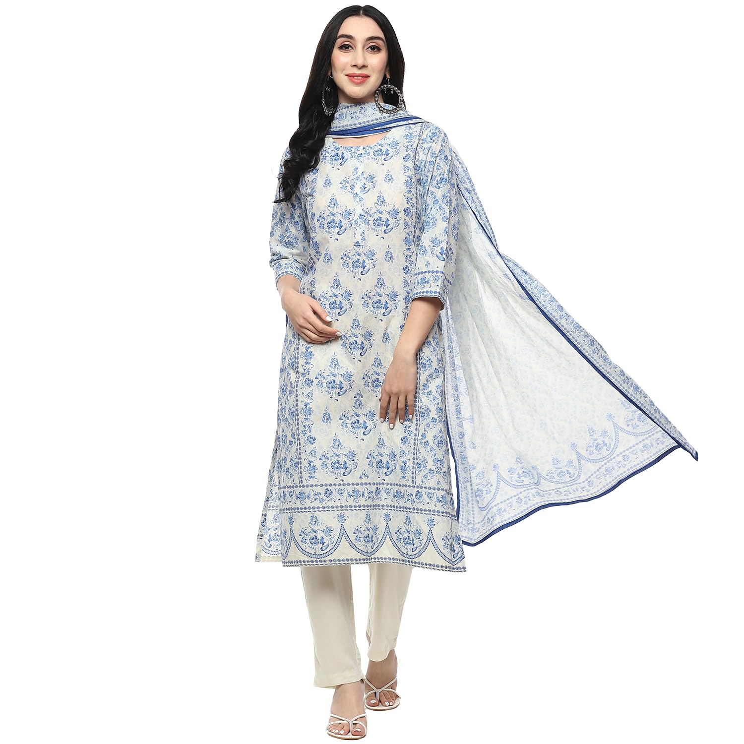 biba Women Cotton Printed Suit Set-picture-17