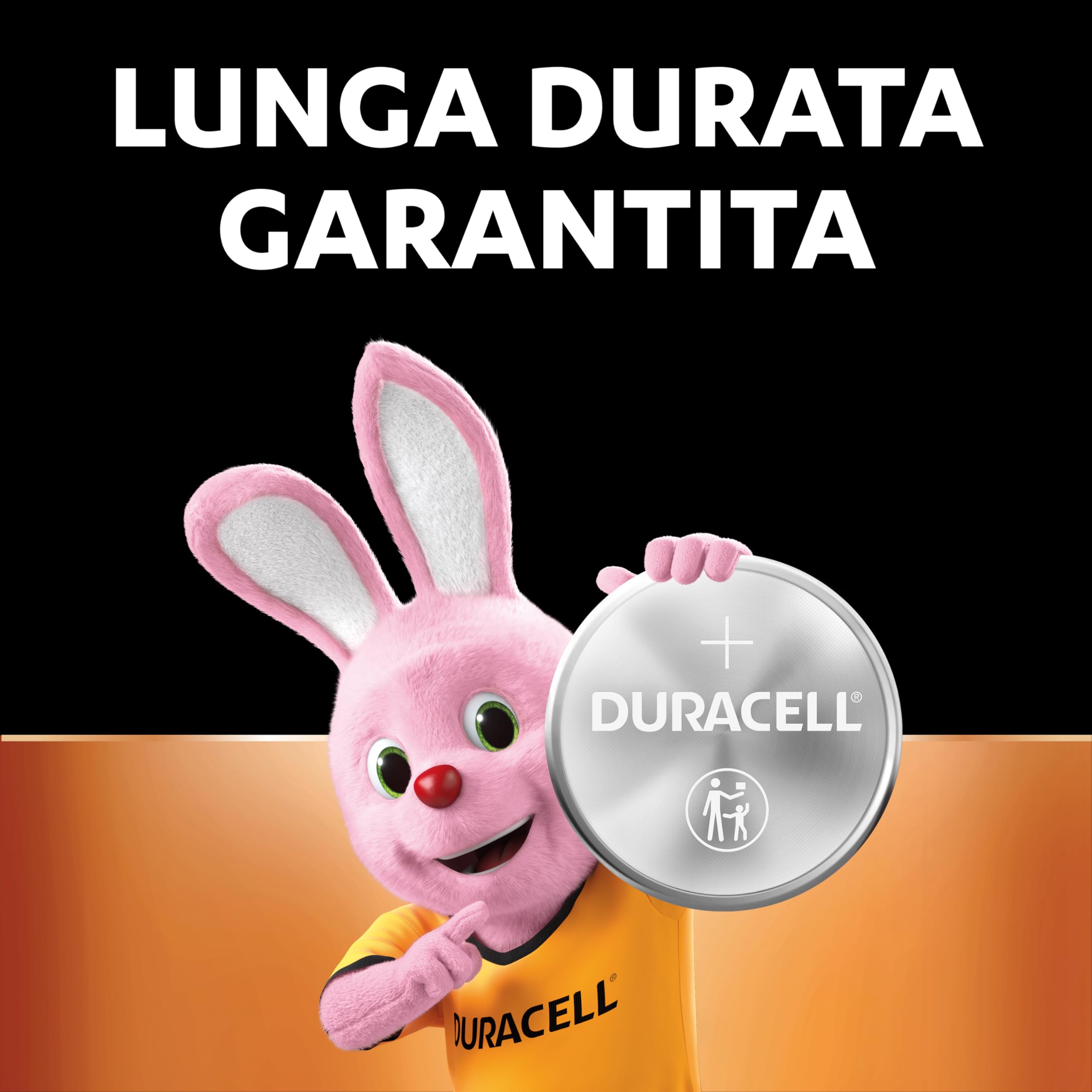 Duracell Batterie a moneta al litio 2450 3V (confez. da 2) - Lunga durata garantita - Per portachiavi, dispositivi domestici, bilance, sensori - A prova di bimbo - Garantite per 10 anni in stoccaggio