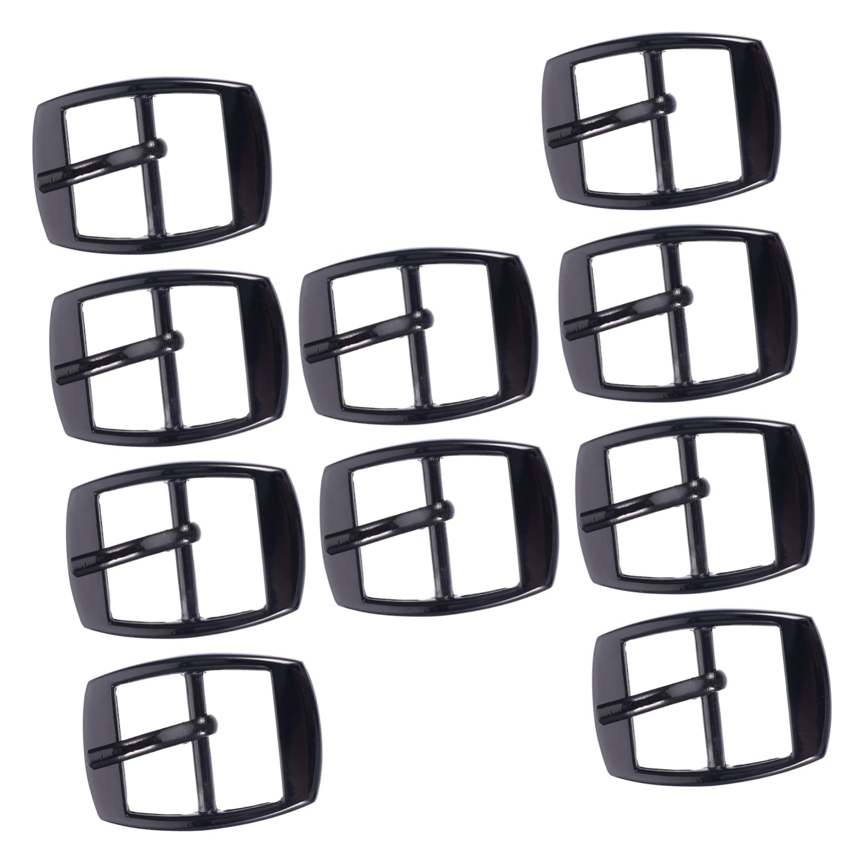TEHAUX 50piezas Hebillas De Cinturón De Barra Central Ajustables Kit De Fijación Para y Accesorios De Ropa Resistentes y Ligeras Para Cinturones y Mochilas