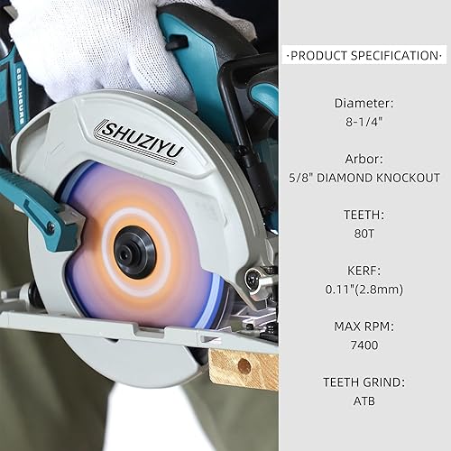 Miniatura 3 de Hoja de sierra circular, hoja de sierra de mesa, hoja de sierra de inglete, hoja de sierra de inglete, para laminado, tablero de chapa, madera