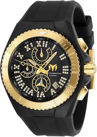 TechnoMarine Men's Cruise Star TM119016 Quartz Watch, Japanese (Black)