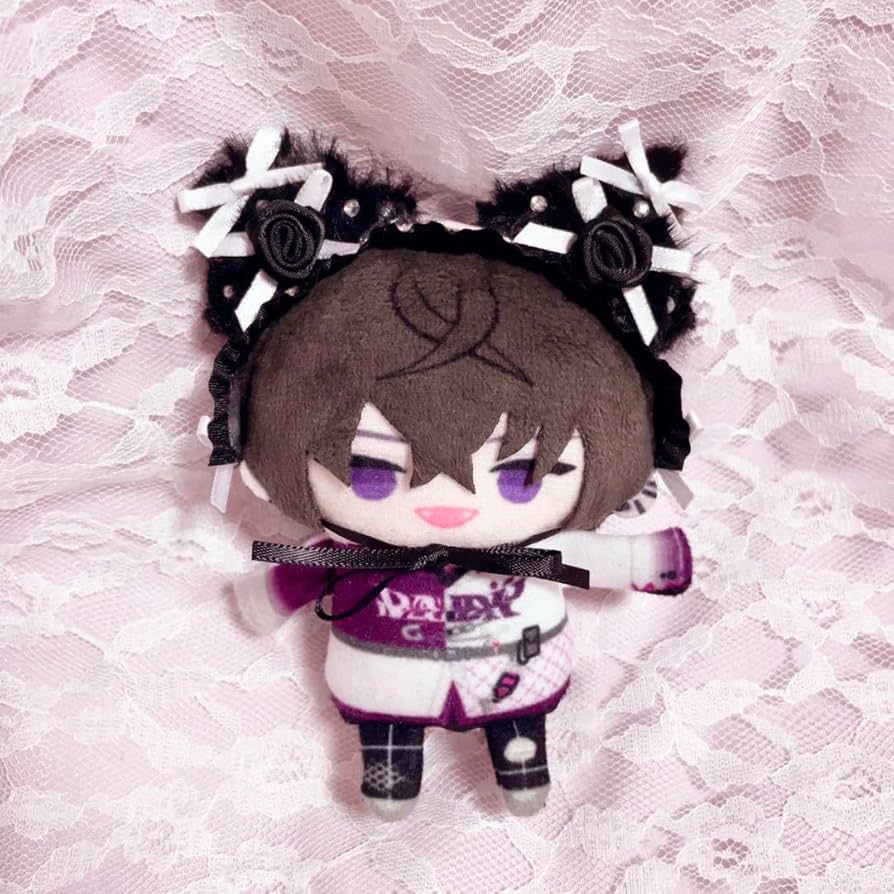 【183】ぬいぐるみ ぬい服 おまんじゅう ヘッドドレス【白 黒 水色 パンダ】 チェリー パンダ ヘッドドレス 10cm ぬい ぬい服 おまんじゅう