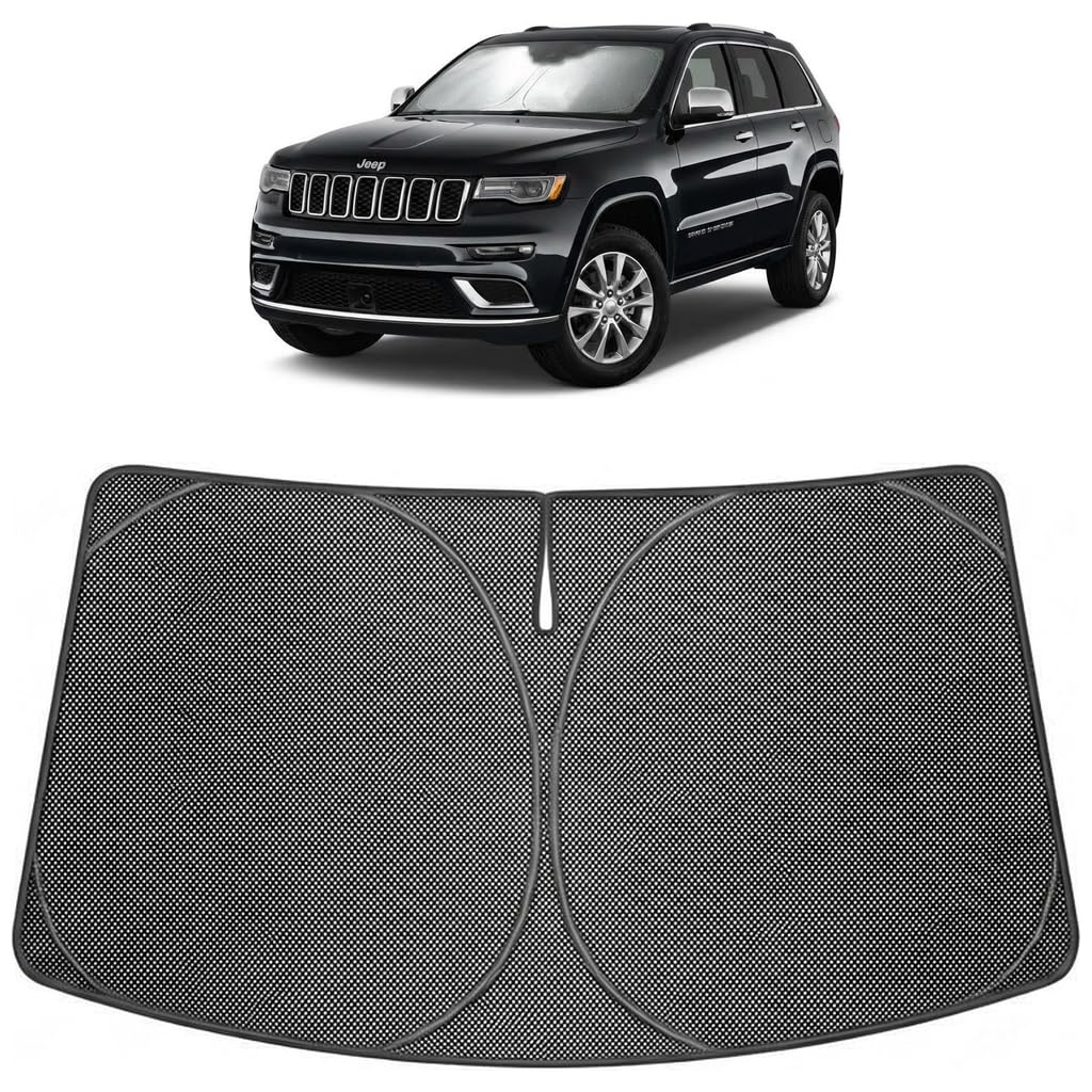 Proadsy Custom Fit 2011-2026 Jeep Grand Cherokee Car Windshield Sun Shade
