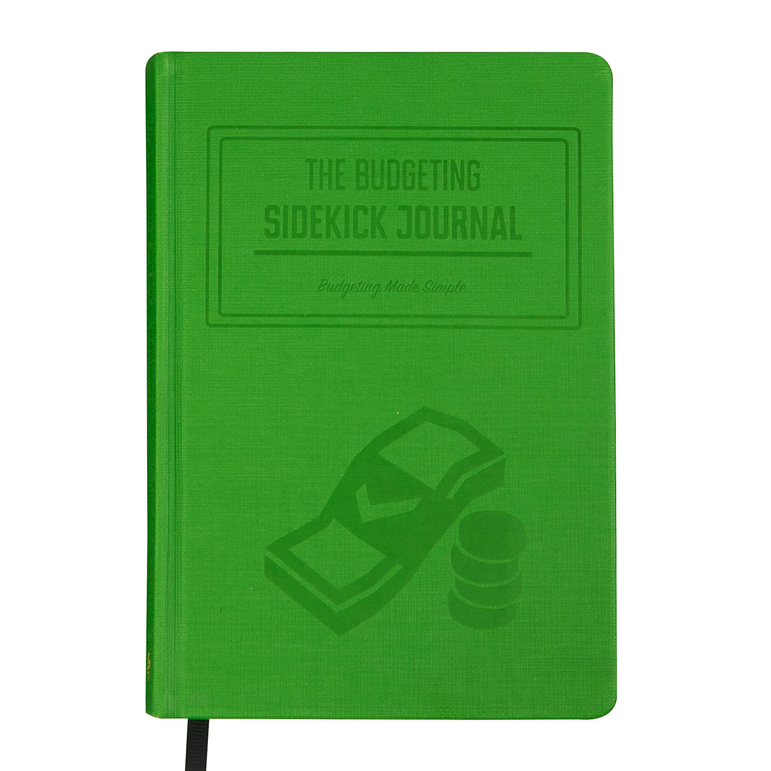 The Budgeting Sidekick Journal by Habit Nest,Undated, 1 year of budget planning, tracking, Financial Planner, Budget Planner.