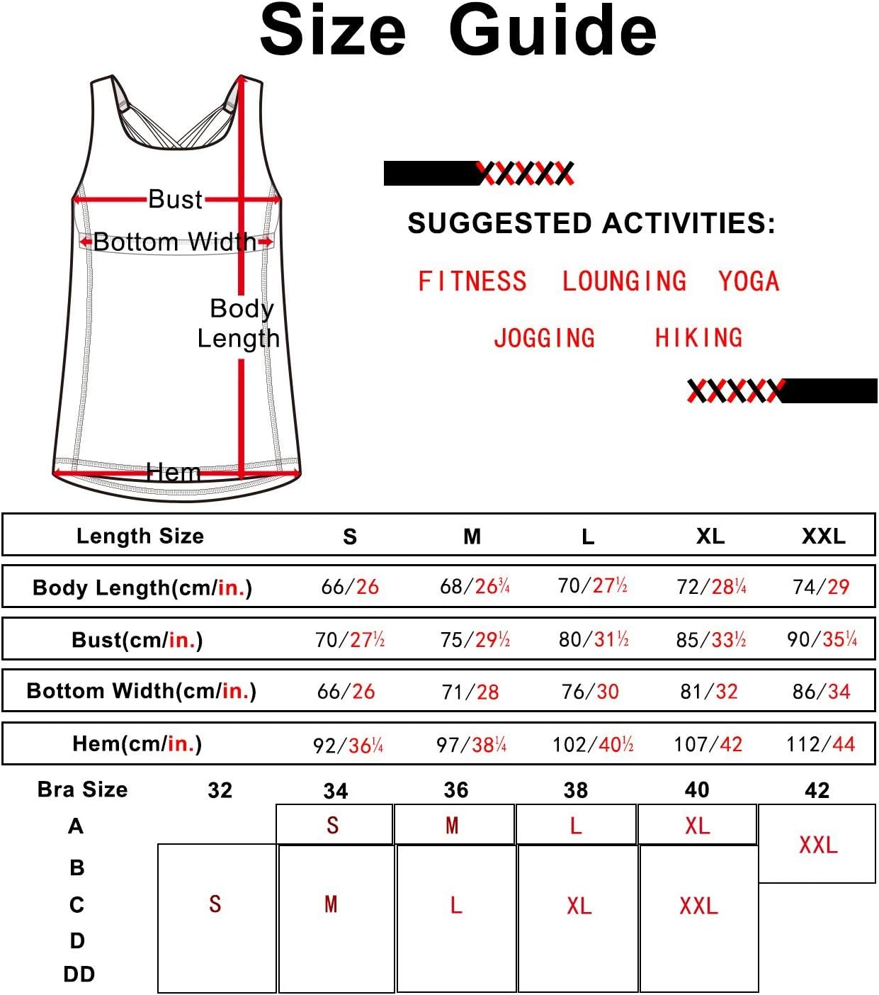 icyzone Women's Open Back Workout Athletic Yoga Tank Tops with Built in Bra - Image 7