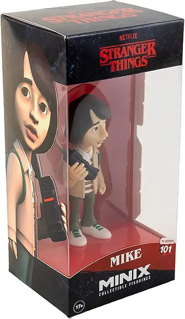 Figurine Stranger Things - Mike - Collection Minix 12cm - Licence Officielle Netflix