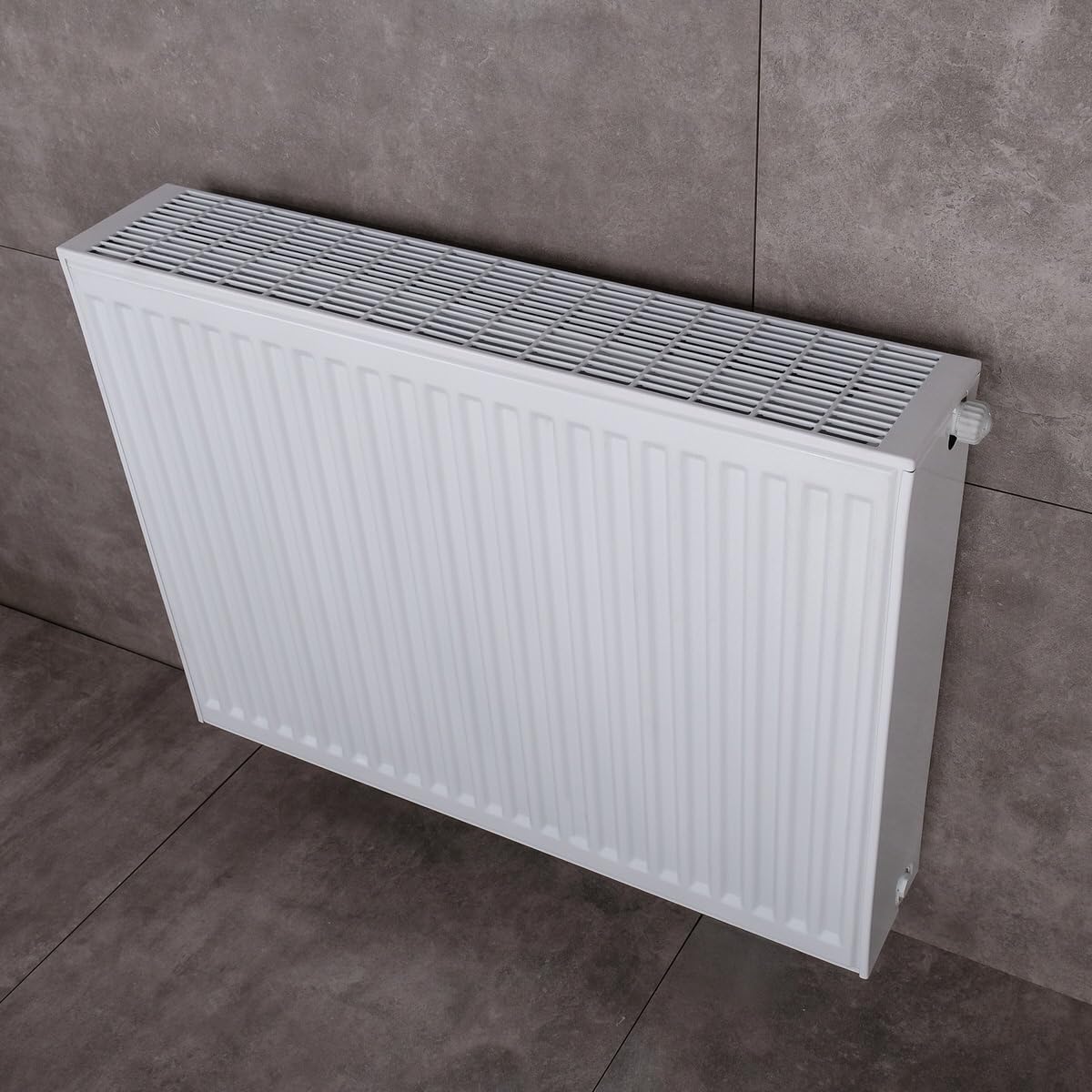 Belrad Radiador universal tipo 33 con conexión central con 8 conexiones 700 x 1200 (HxB)-3254w