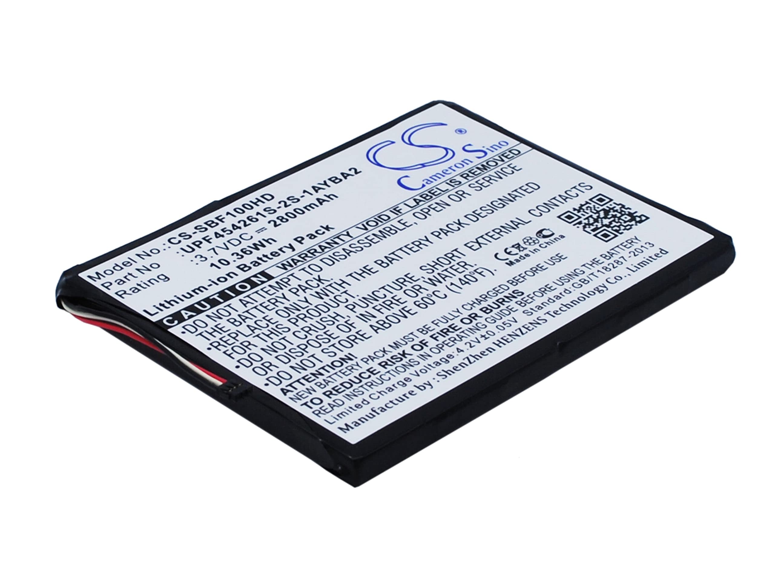 VI VINTRONS Battery for Seagate Wireless Plus Teardown, STCK1000100, STCV2000100, 1AYBA2, UPF454261S-2S-1AYBA2,