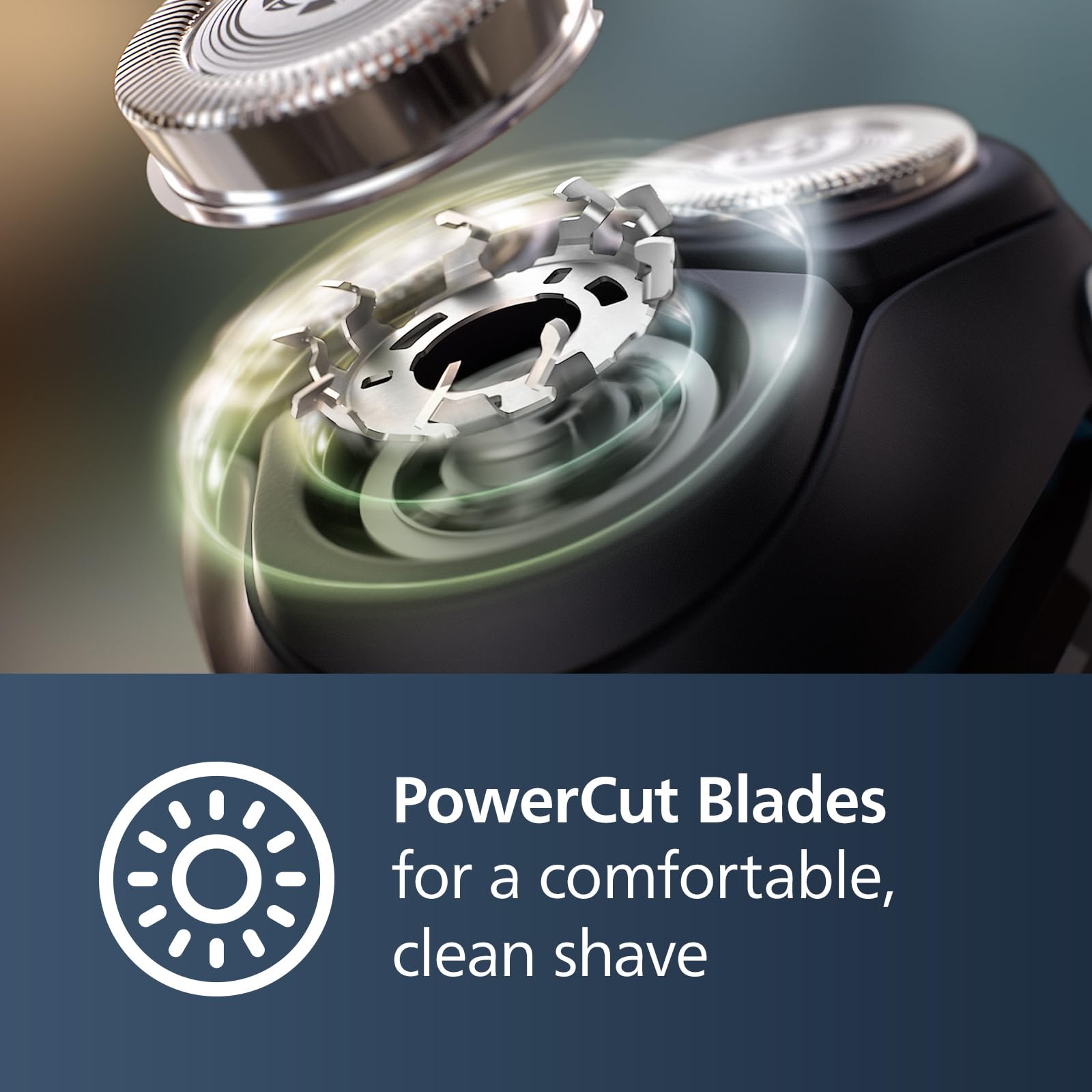 Philips Electric Shaver Series 3000 - golarka elektryczna na mokro i sucho z technologią SkinProtect, kolor czarny, trymer termokurczliwy, golarka akumulatorowa z pokrowcem podróżnym (model S3241/12)