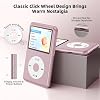 Reproductor MP3 innioasis de 64GB con Bluetooth, soporte Lossless DSD DAC FLAC, Y2 clásico con listas de reproducción, diseño nostálgico, admite hasta 2TB, rosa 3