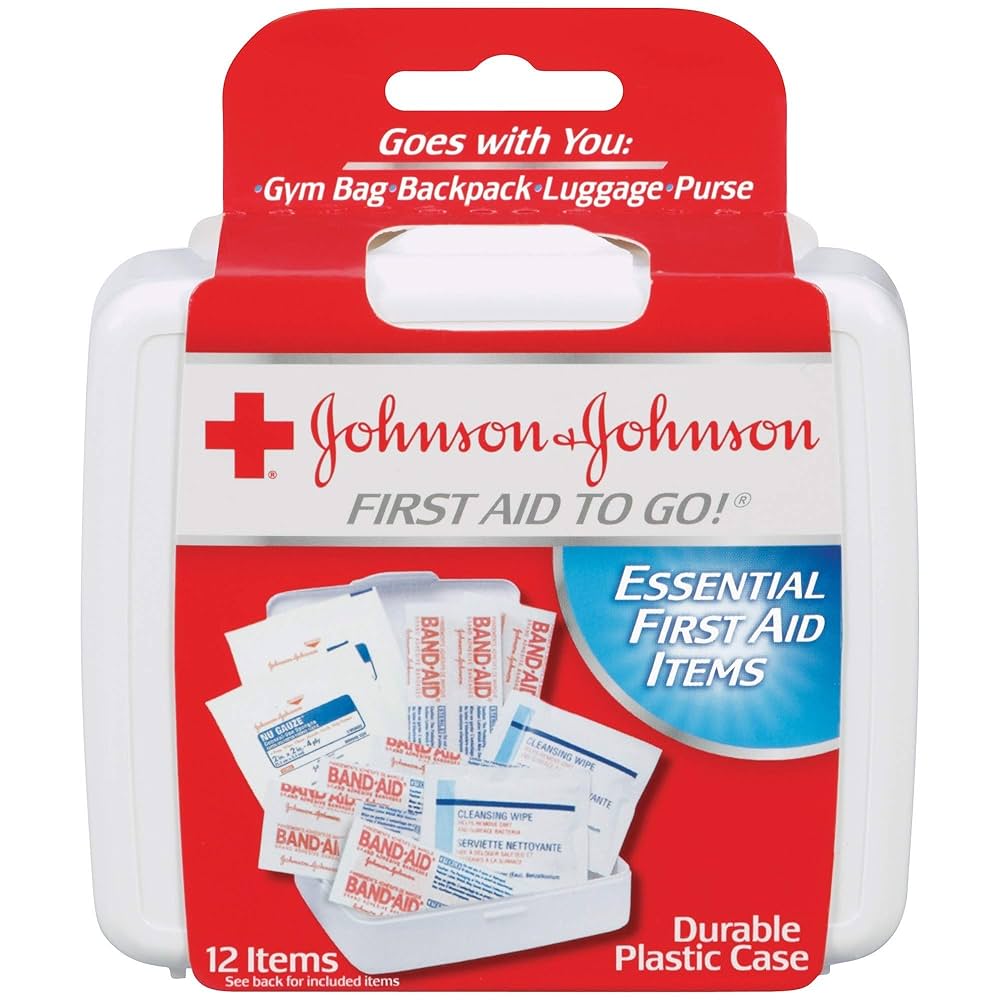 JOHNSON&JOHNSON FIRST AID缶ジョンソンエンドジョンソン Amazon.com: Johnson & Johnson Red Cross First Aid Kit