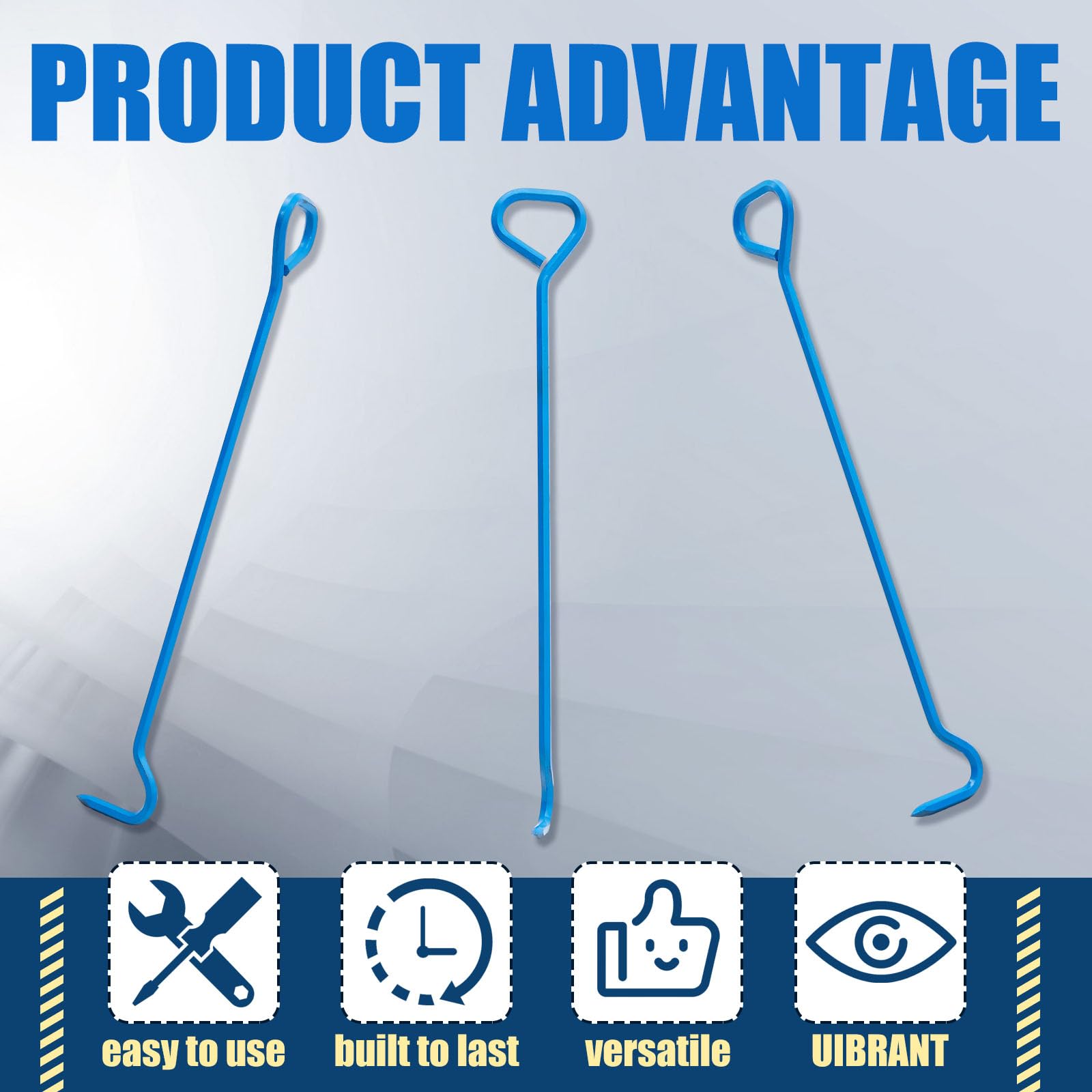Manhole Cover Hook Tool - 36" Heavy Duty -3