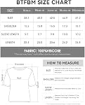 BTFBM Chandail à manches courtes pour femmes Col d'équipage Pull en tricot léger Robe molle Blouse décontractée Vêtements