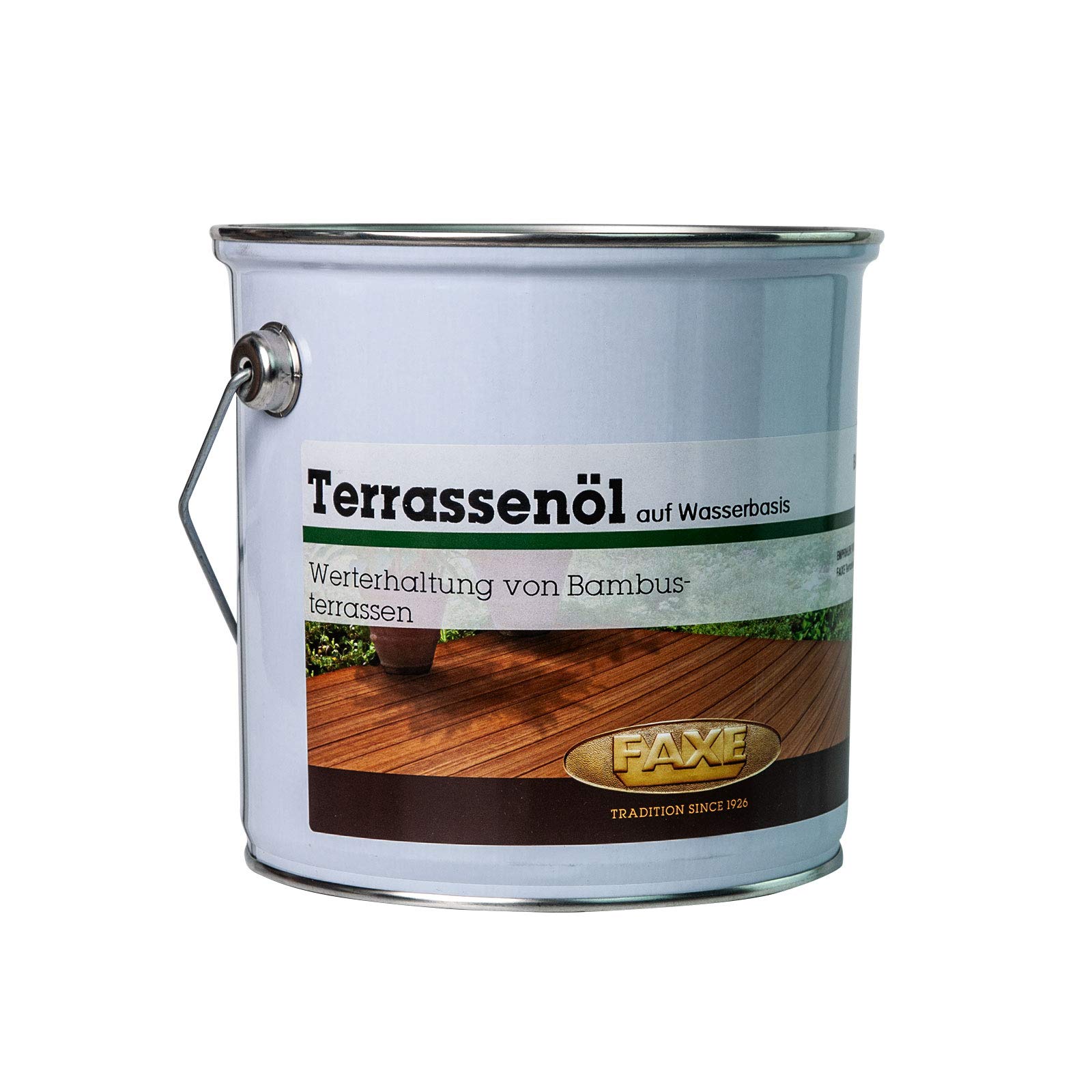 Faxe Terrassenl Bambus 2,5 Liter Terrassenmbel l Holzmbelpflege :  Amazon.de: Baumarkt