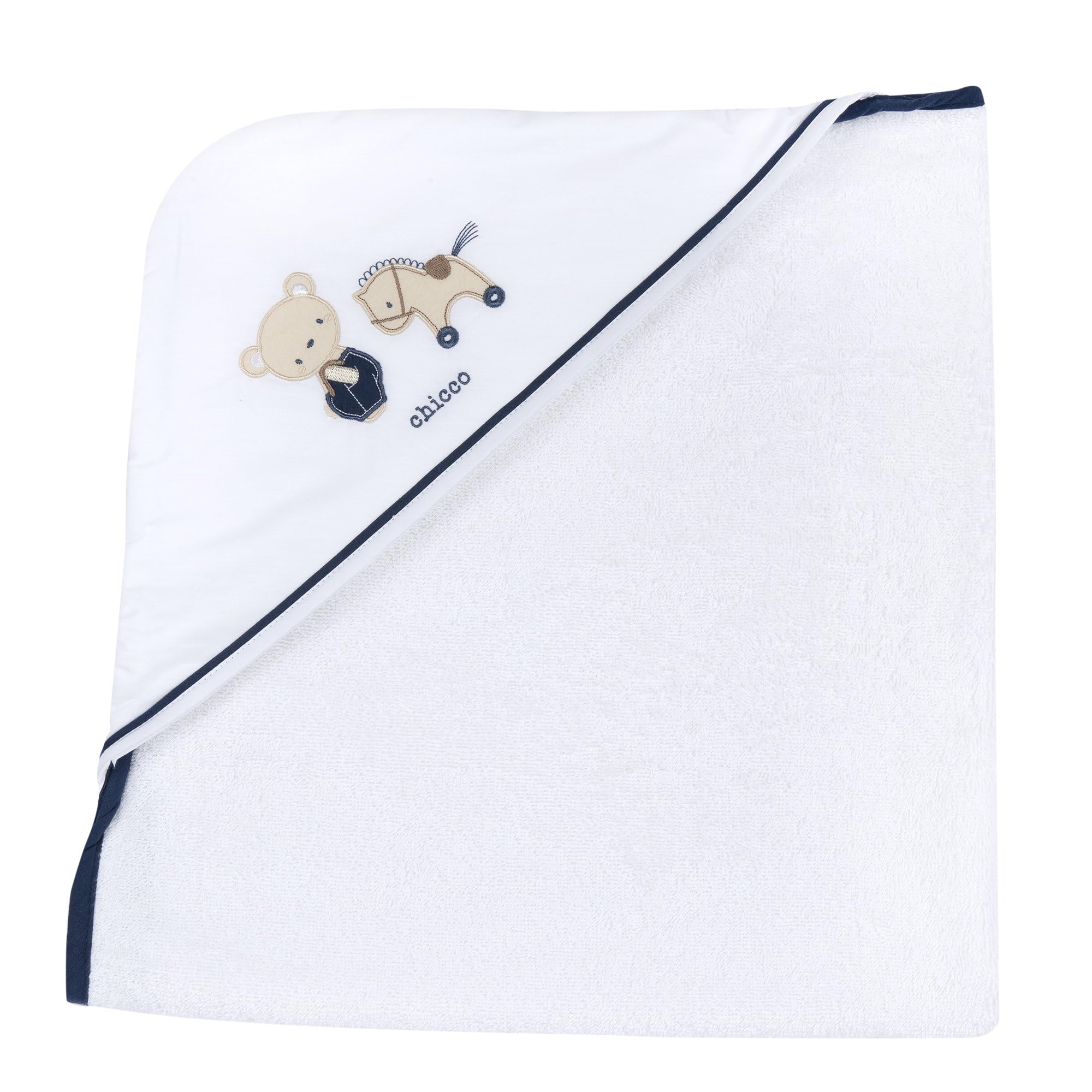 Chicco, Accappatoio quadrato neonati/bambini