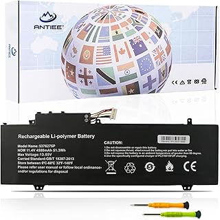 5376275P Laptop Battery for Gateway GWTN141-10BK GWTN141-4 GWTN156-5BL Gwtn141-4bl GWTN141-2BL GWTN141-5BK GWTN141-4bk GWTN141-5BL NV-509067-3S UTL-509068-3S 11.4V 4500mAh 51.3Wh