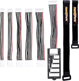 HobbyPark JST-XH 2-6S Lipo Battery Charger Balance Board with Extension Lead Wire for LiPo Battery Balance Charging