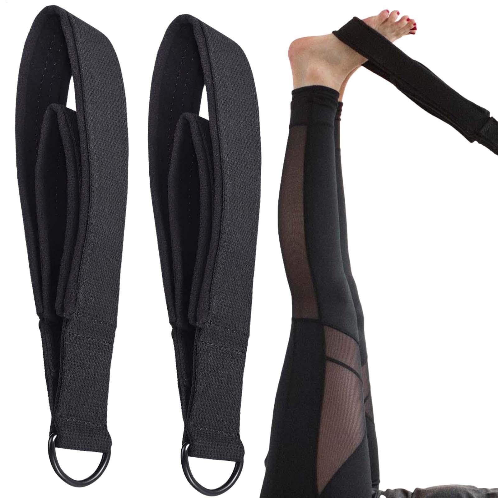 フットストラップ　ピラティス用ストラップ 2本セット Amazon | ピラティス ダブルループストラップ | フットリフォーマー用