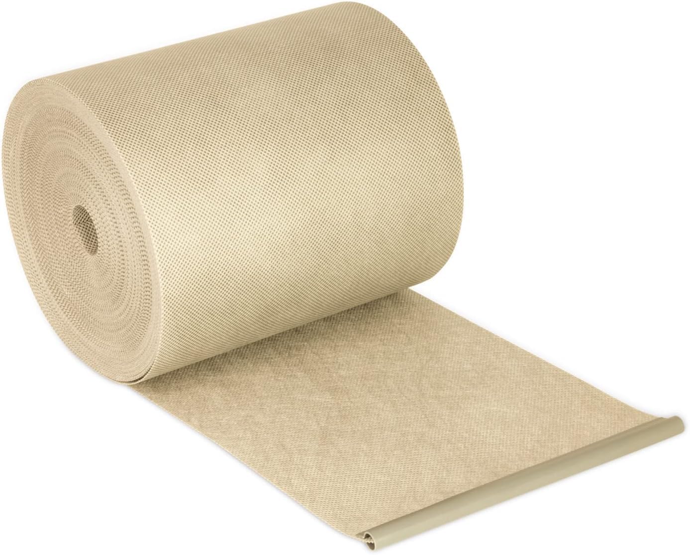 COVER IT Beige Rotolo Frangivista da Esterno 19cmx33m - Frangivista per Recinzione Giardino Peso Base 150 g/m2 - Strisce Frangivista PVC - Ombreggiante per Recinzione