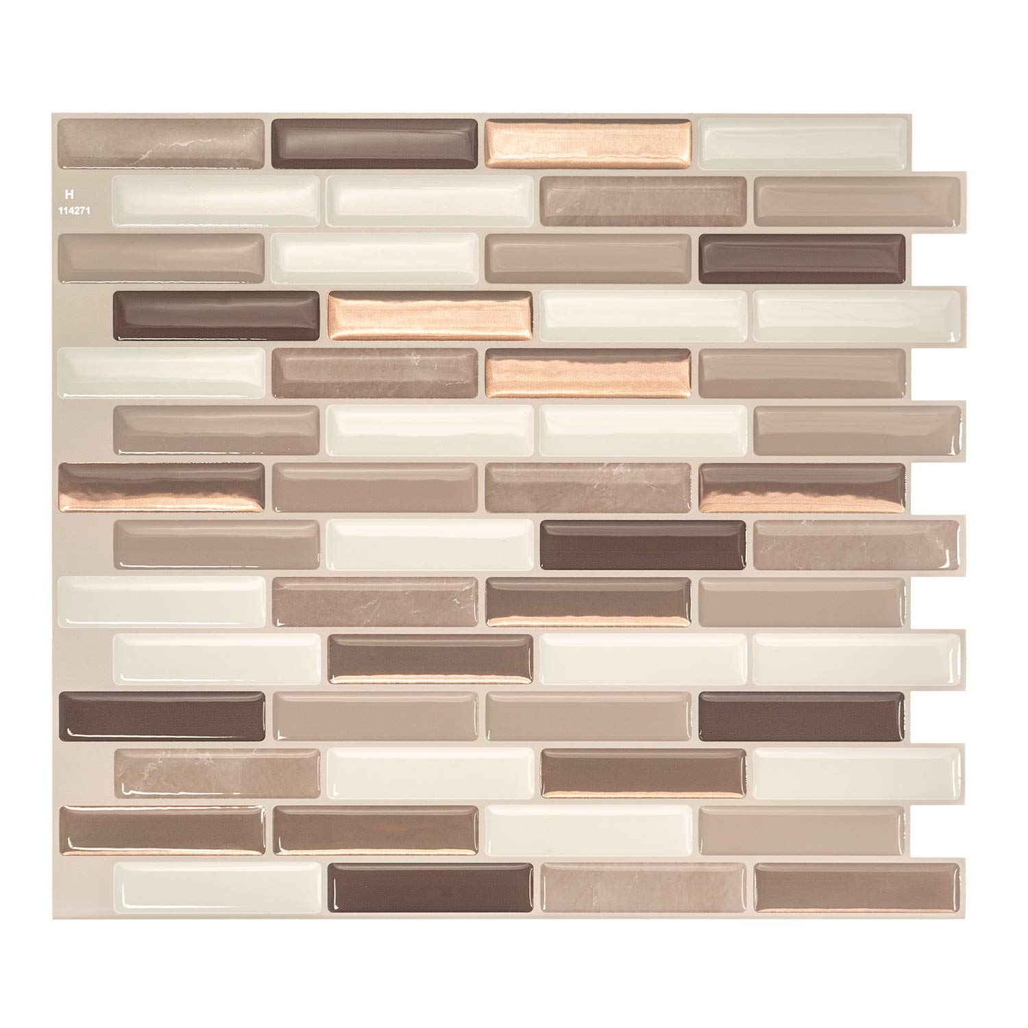 Buy Smart Tiles Peel and Stick Backsplash and Wall Tile Milenza Andrea
