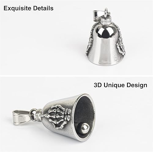 Miniatura 2 de Motorcycle Bell for Luck, Drive Safe Cycling Bells For Bikers Riders