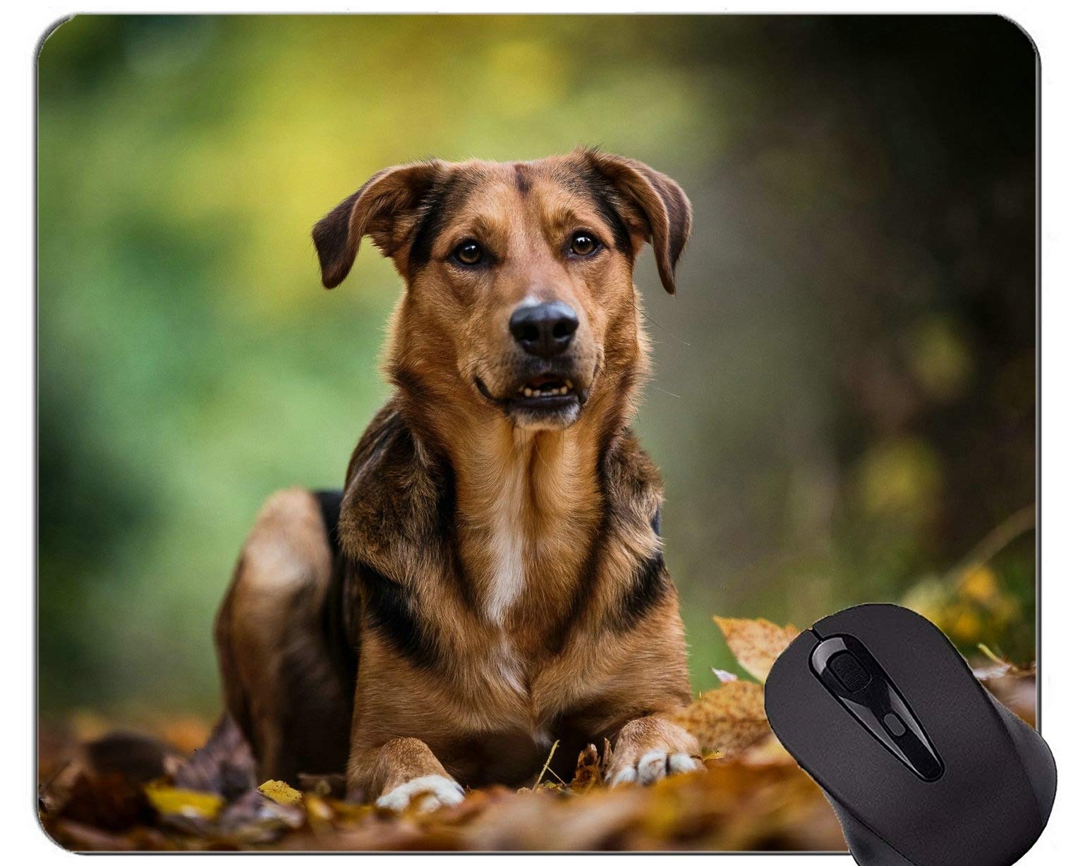 Mousemat Mouse Pads,Pet Dog - Stitched Edges