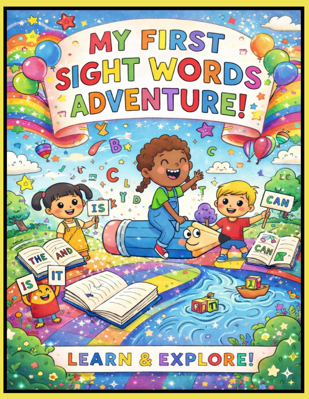 My First Sight Word Adventures!: A Fun Reading Workbook for Little Learners