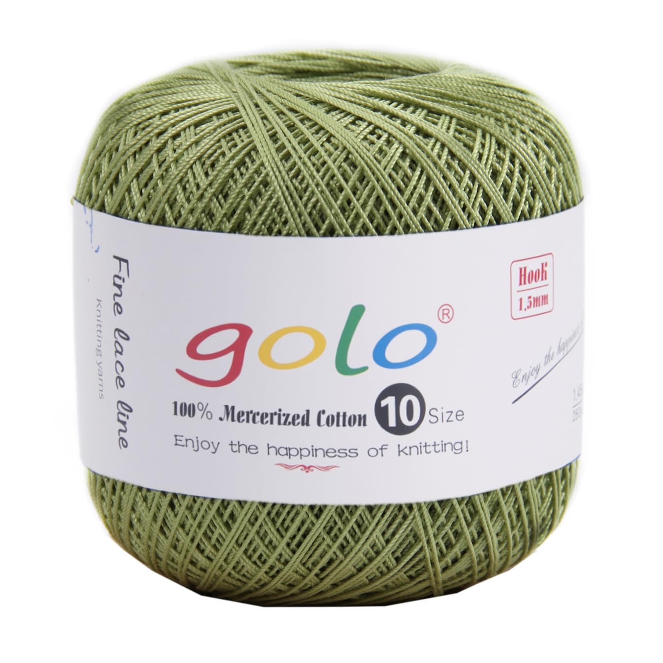 golo Crochet Thread Size 10 Yarn for Hand Knitting Crochet Yarn — image 1