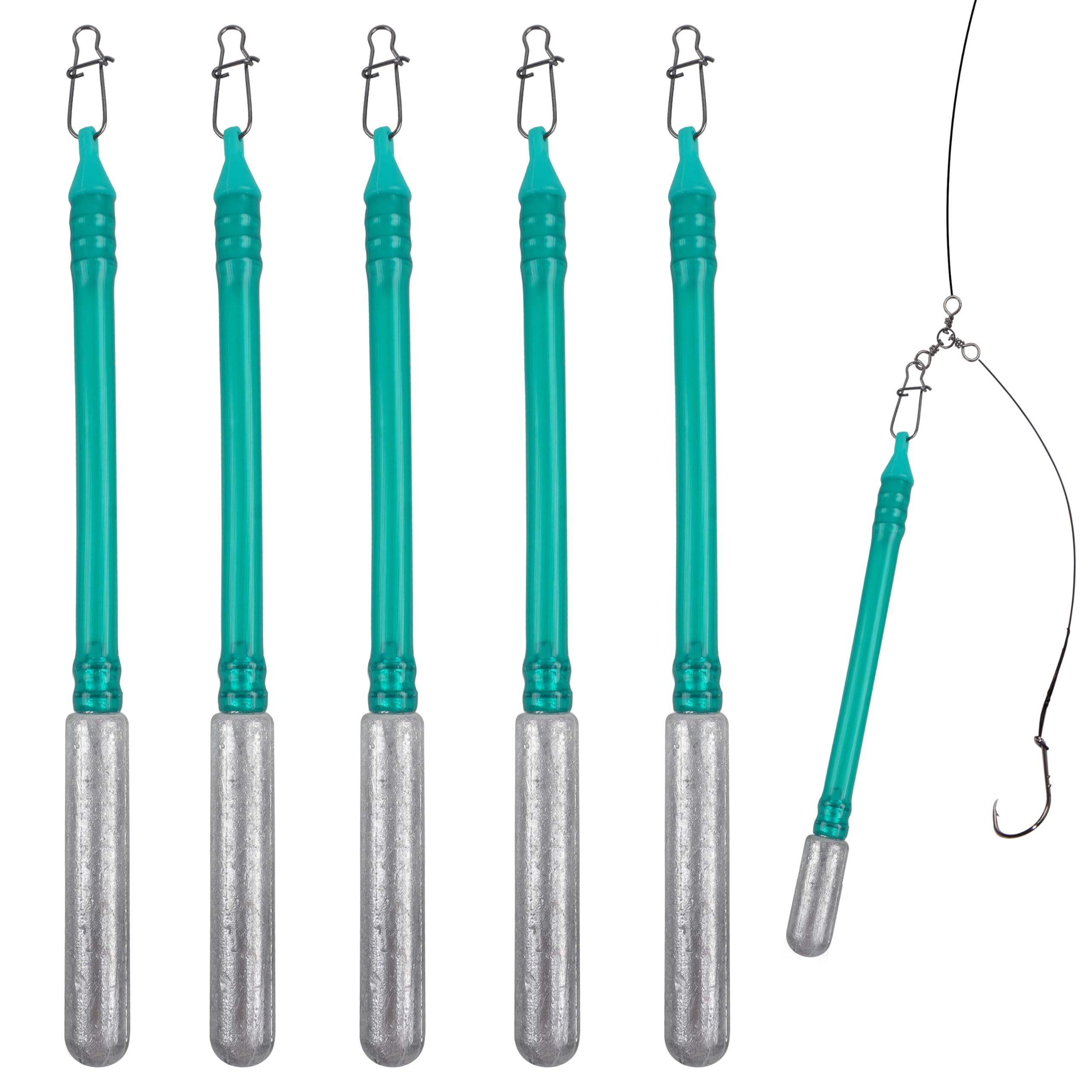 Dragging Weights for Catfishing Trolling, Drifting Dragging Sinkers No Snag Sinker for Bottom Bouncing Catfish Fishing Slip Stick Catfish Dragging Weights