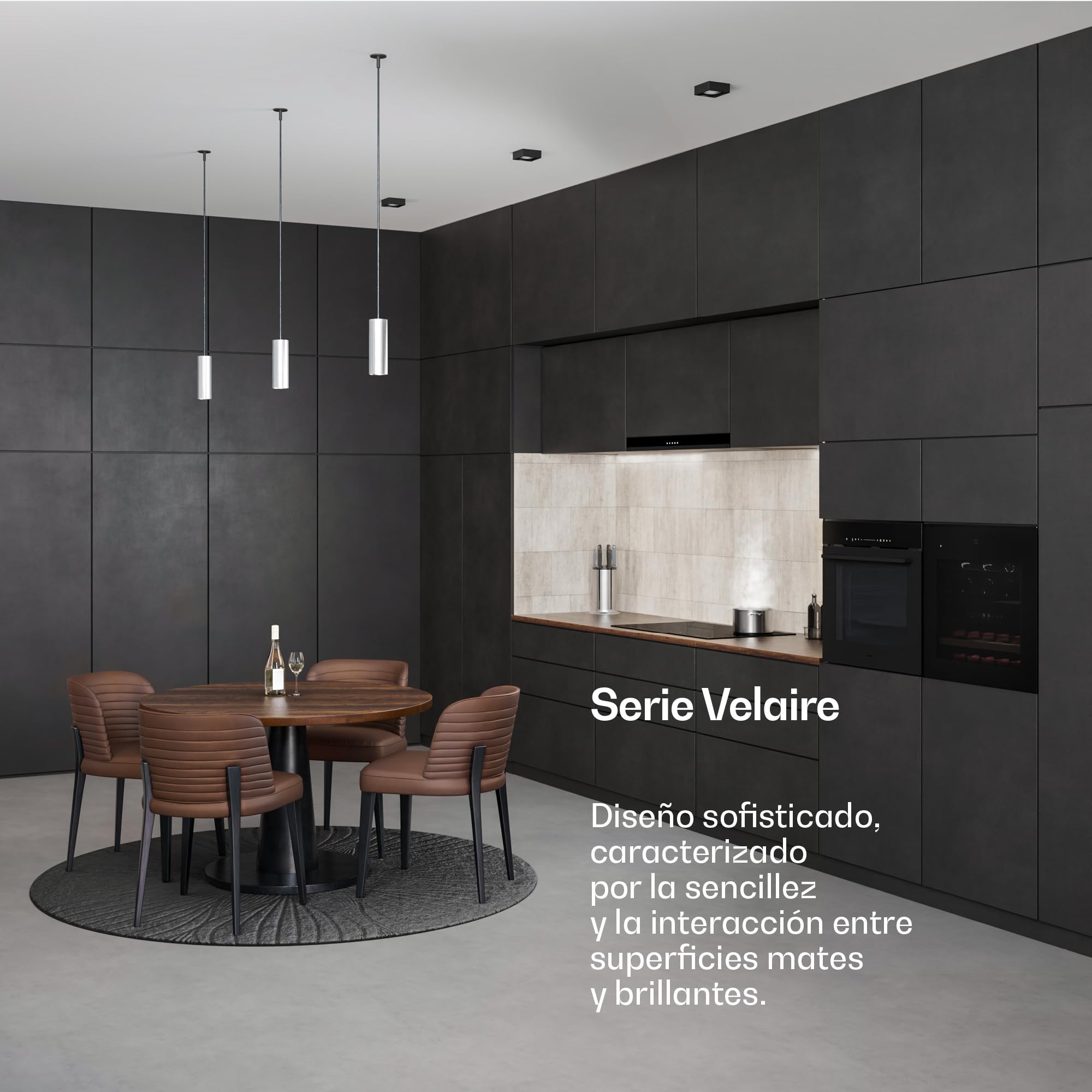 Klarstein Velaire Vinoteca 2 Zonas - 36 Botellas, Empotrable, 5-22°C, Control Táctil, LED, Estantes de Madera, Puerta UV, 41 dB, Nevera Vinos, Cava Vino