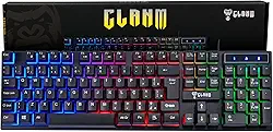 Teclado Gamer RGB LED Rainbow MTS • Membrana • Anti-Ghosting • ABNT-2 • USB-A • Multimídia FN 12 Teclas • Ideal para Jogos e Digitação • Setup Gamer • Elegante • Premium