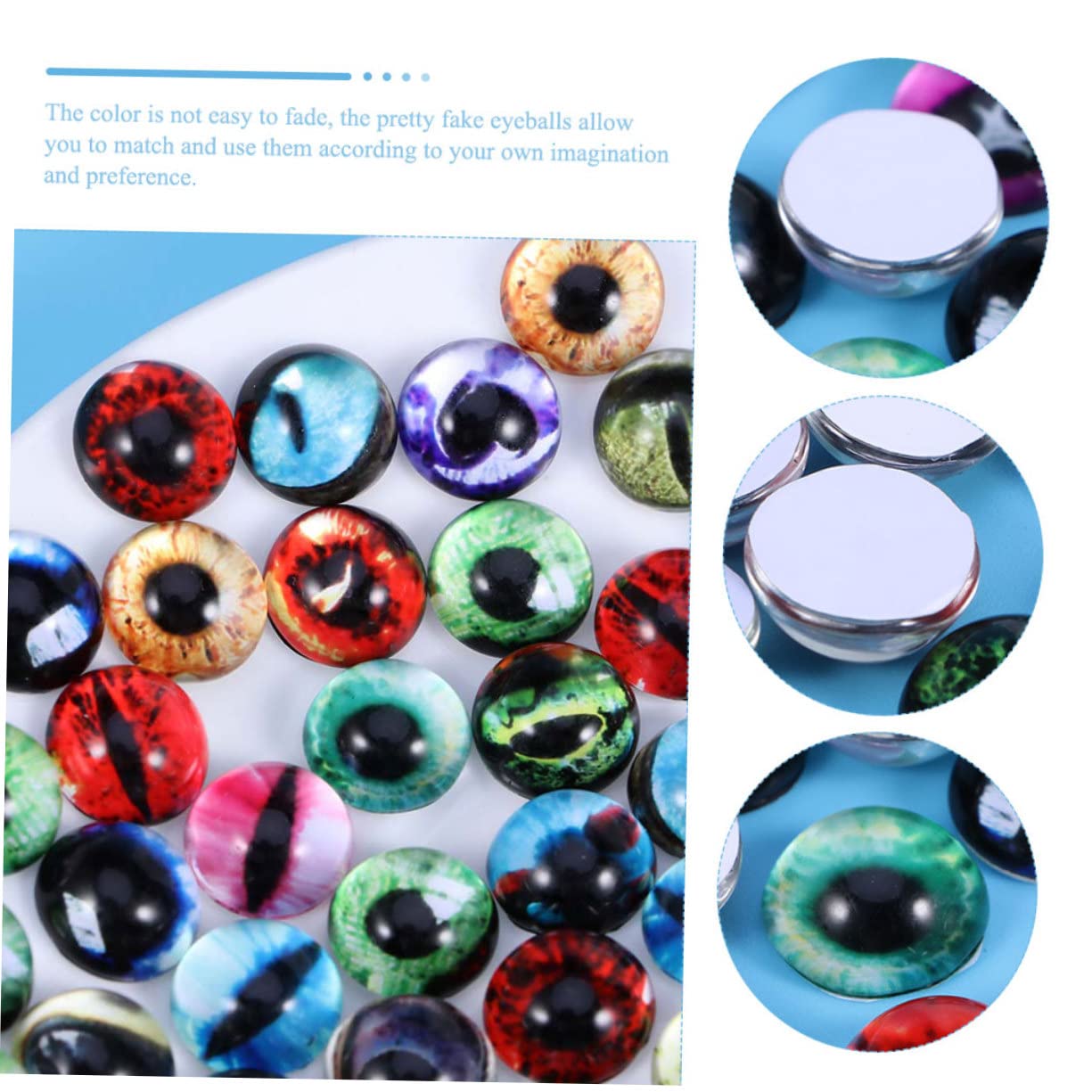 DOITOOL 3 Set Perline Perline Decorative Per Fai Da Te Resistente All Usura Per Creazioni Artigianali E Accessori Per 100 Pezzi * 3