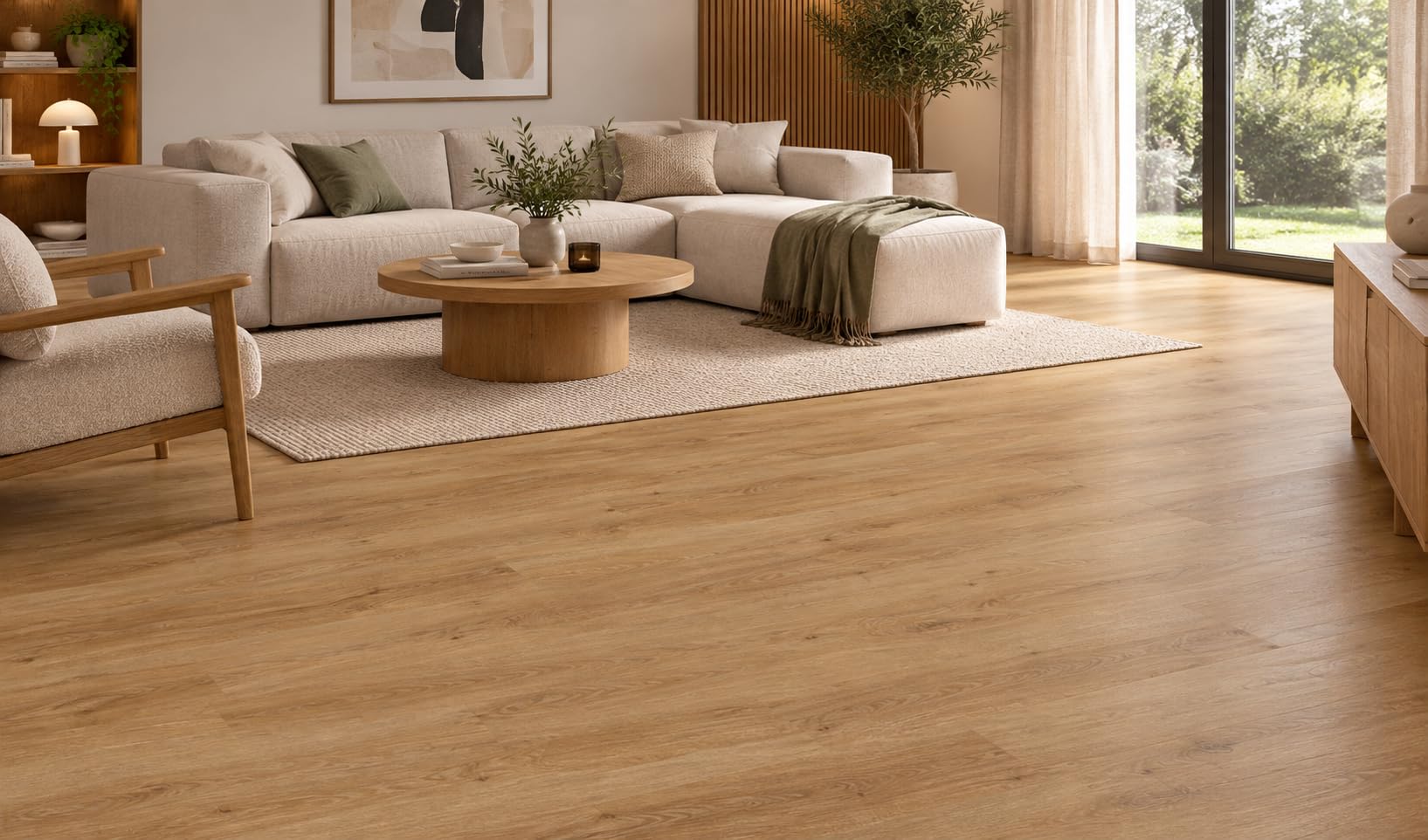 Decoration Doga ad Incastro SPC Vilo con Feltro 122x18,2cm Sp.4+1mm