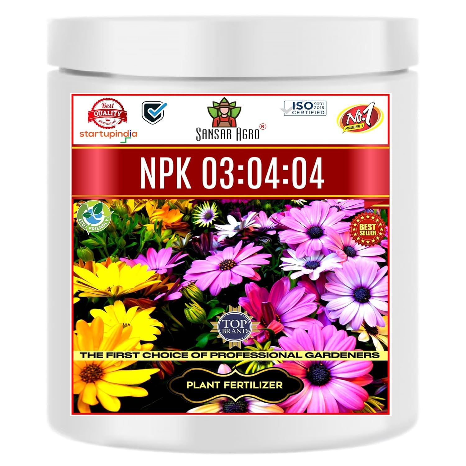 Sansar Agro® NPK 03:04:04 Fertilizer for Plants. (400 gm)-picture-19