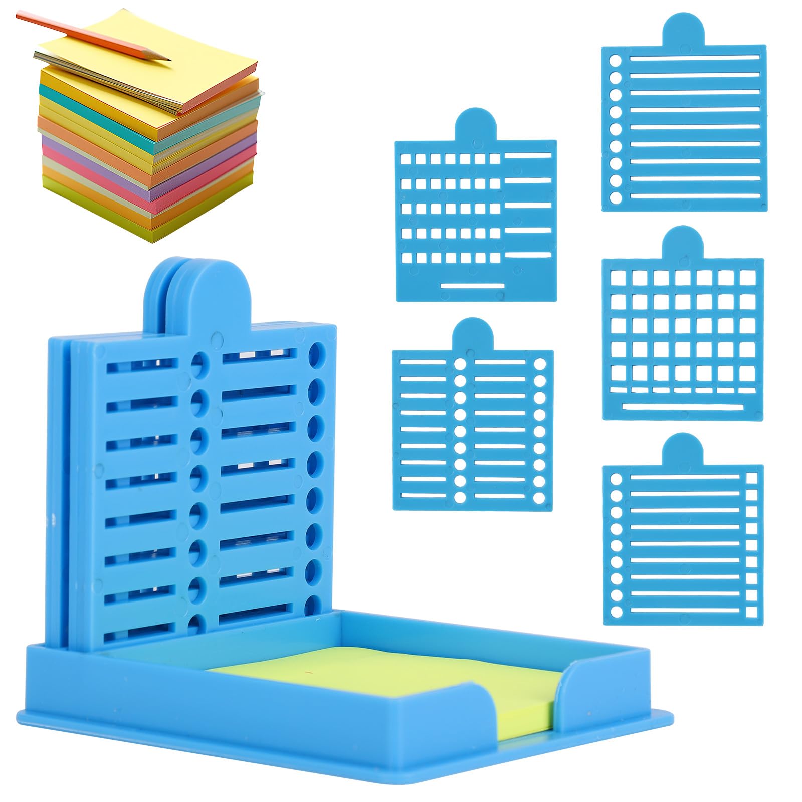 Sticky Note Holder with Five Different Stencils - Image 3