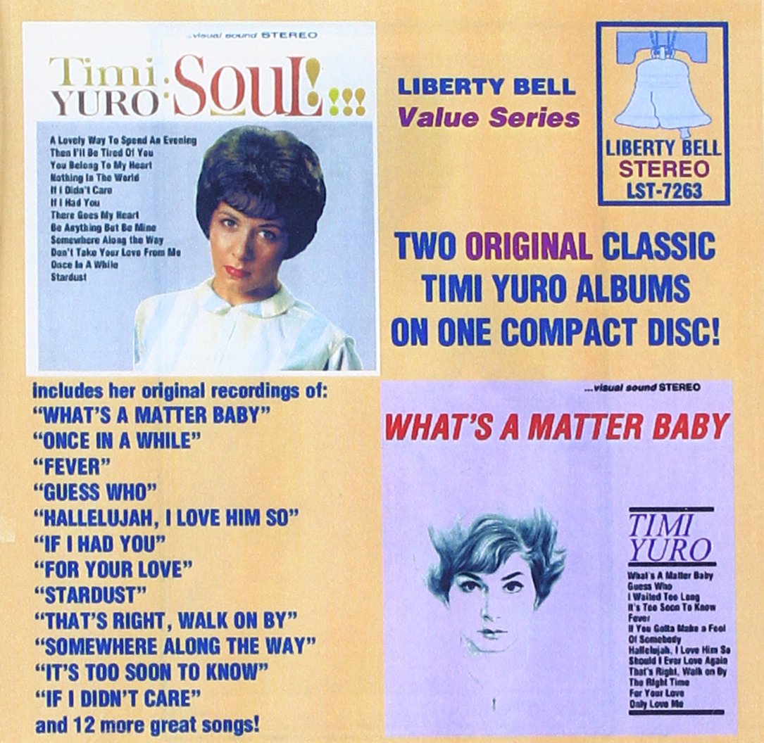 Soul / What's a Matter Baby 0087432726326 Timi Yuro Books