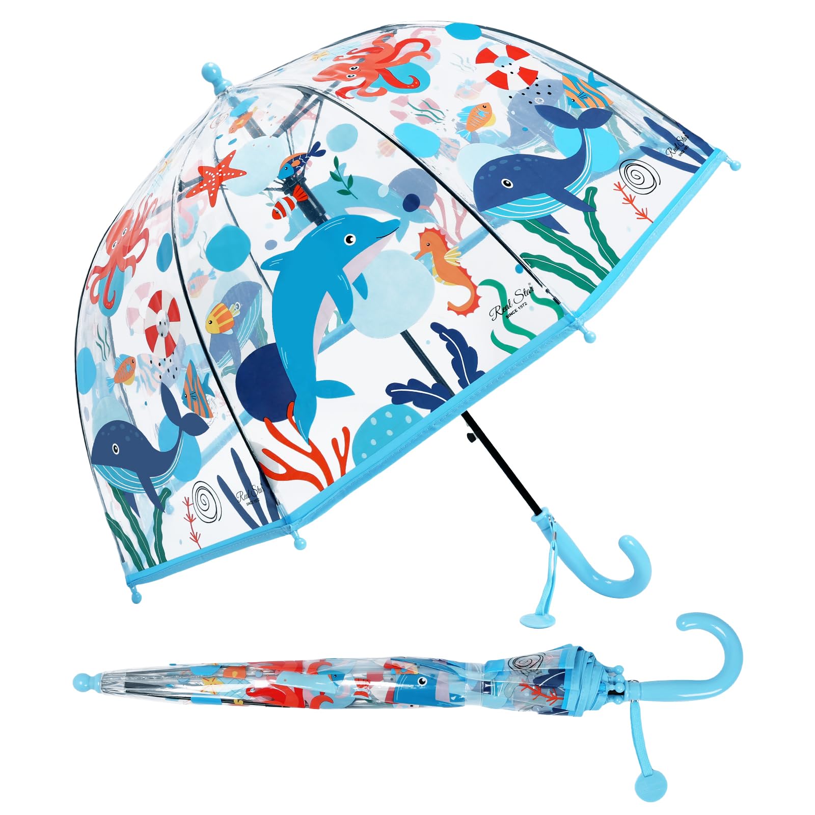 decalsweet Kids Clear Bubble Umbrella