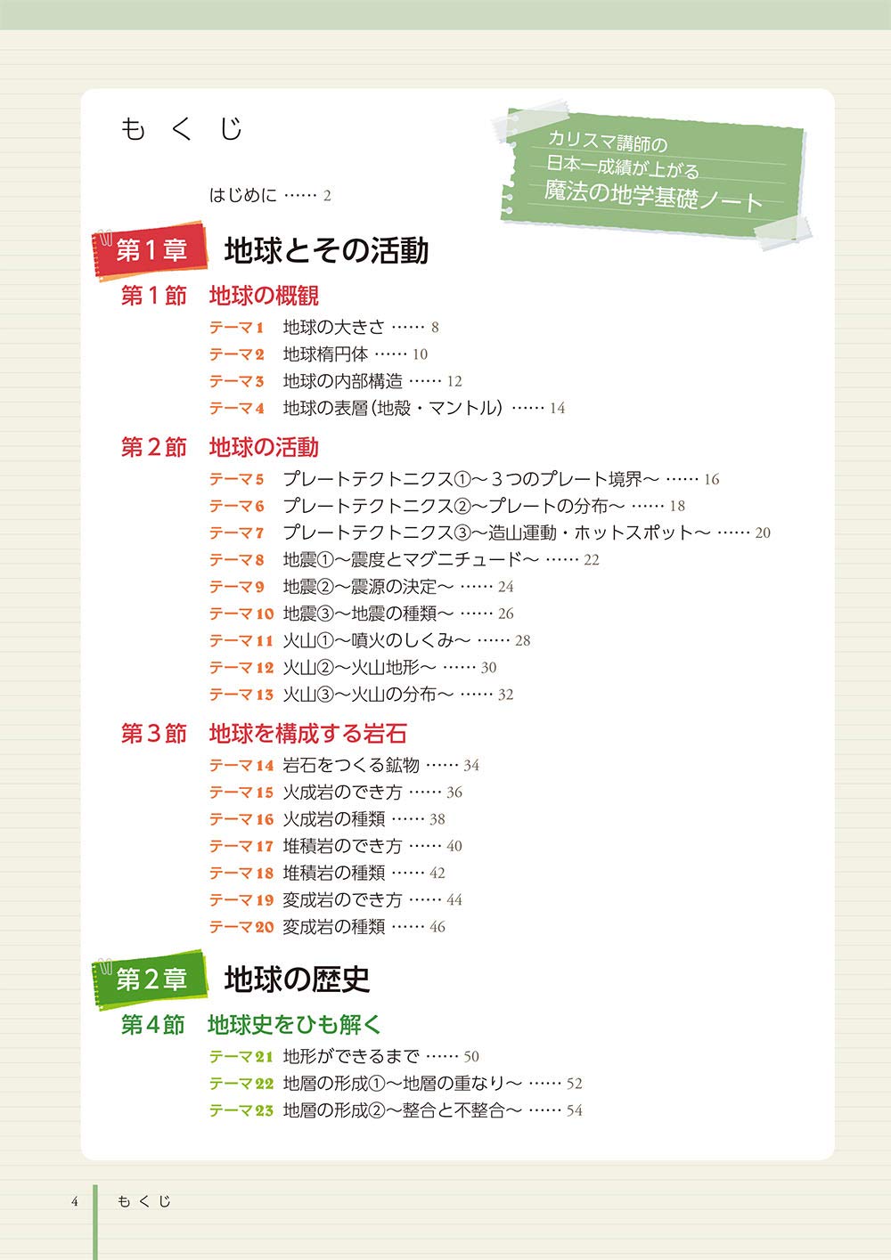 河合塾】『地理 講義・演習 真子千里先生 第1講授業ノート』 ＋α